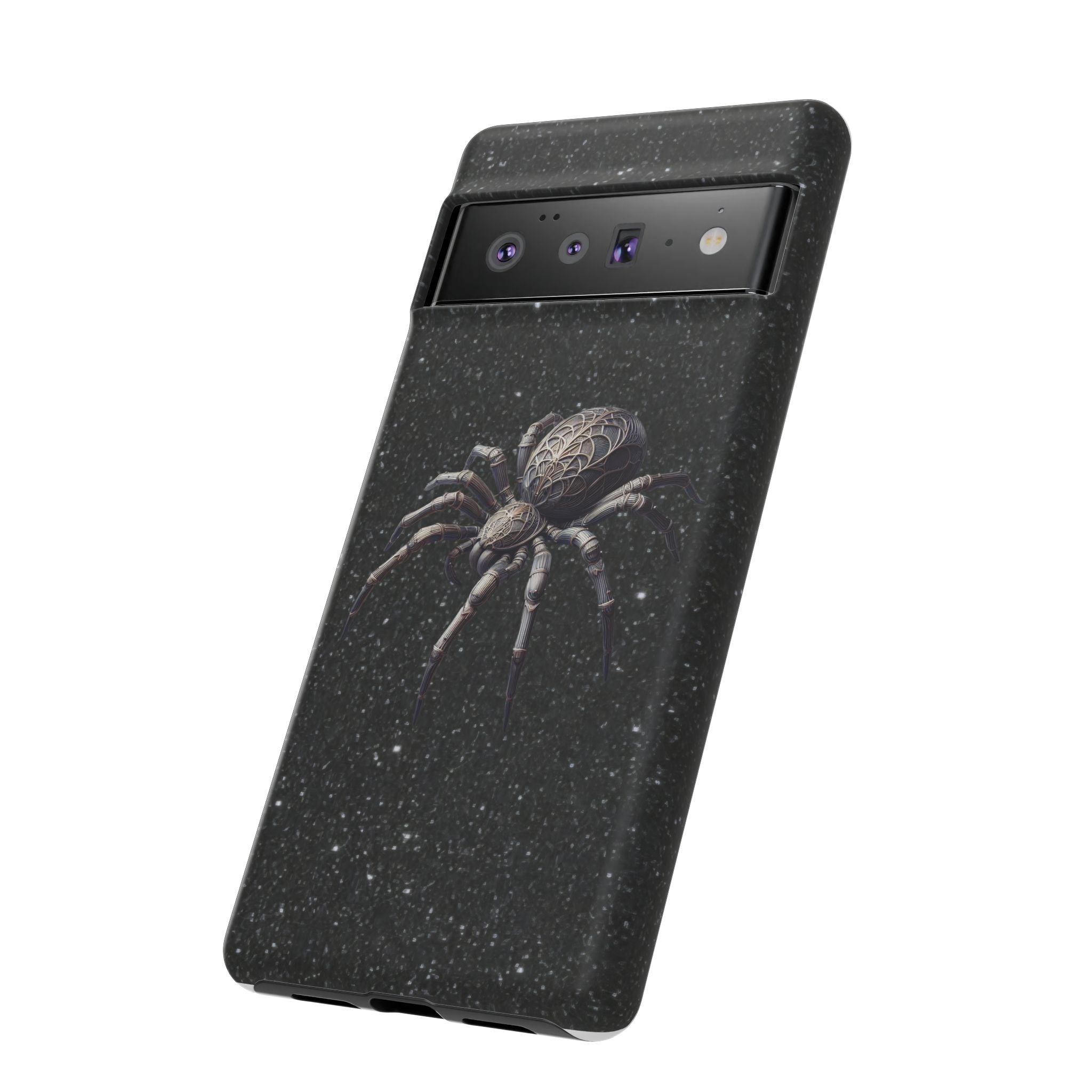 Spider Night Tough Phone Case — Dark Space Tarantula iPhone Cover Printify