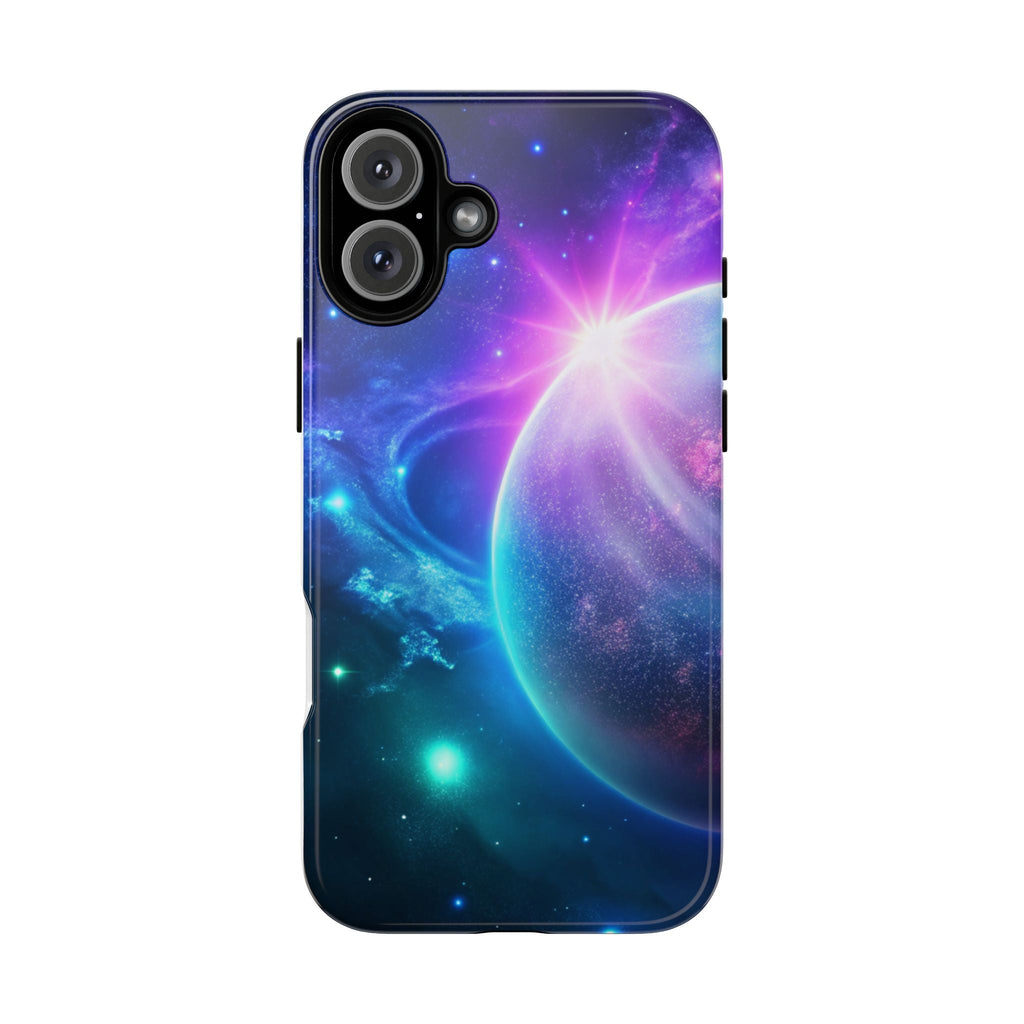 Galaxy Nebula Space Phone Case | Planet Sparkle Tough Case Printify