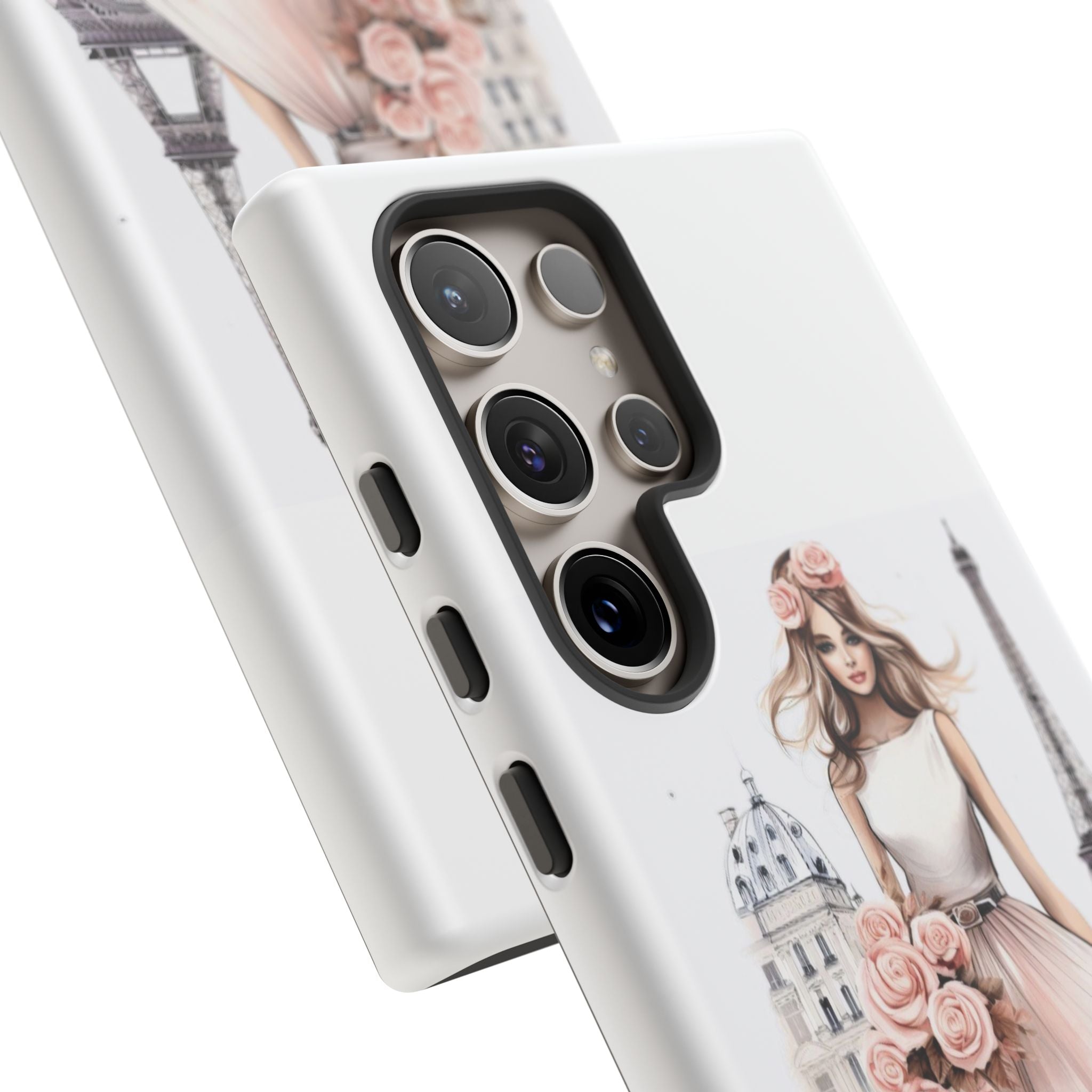 Parisian Ballerina Bouquet phone case | Tough Cases Printify