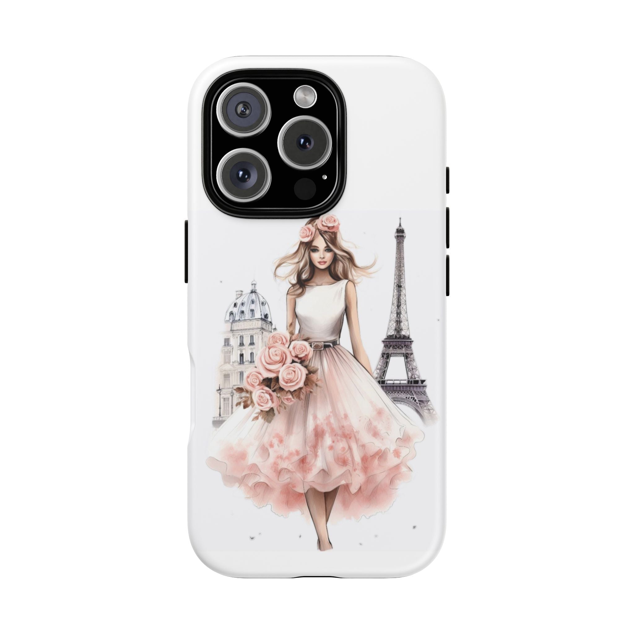 Parisian Ballerina Bouquet phone case | Tough Cases Printify
