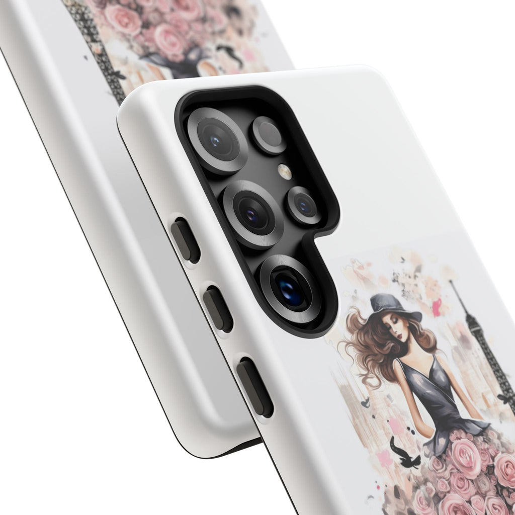 Parisian Rose Dress phone case | iPhone & Samsung slim protective case Printify