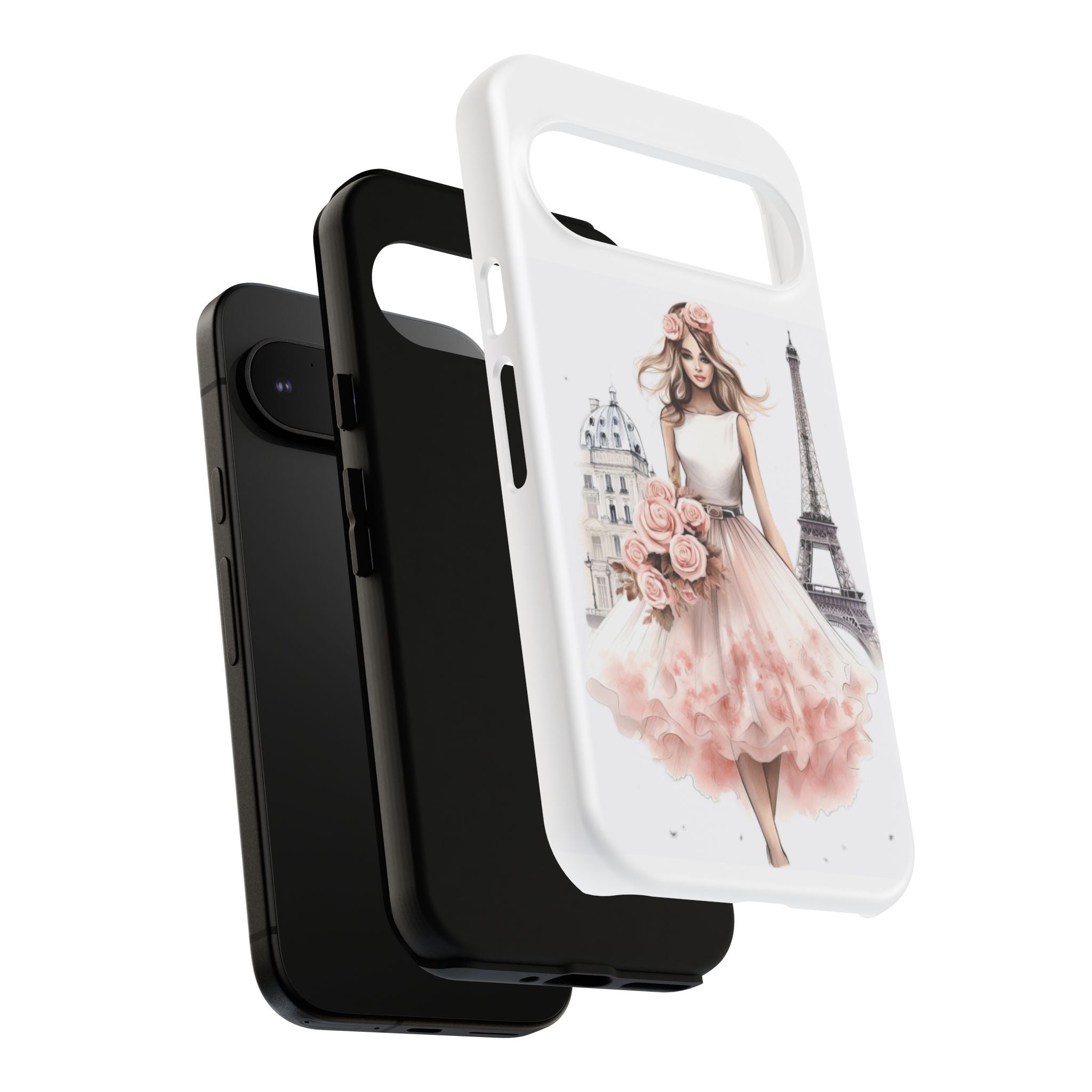 Parisian Ballerina Bouquet phone case | Tough Cases Printify
