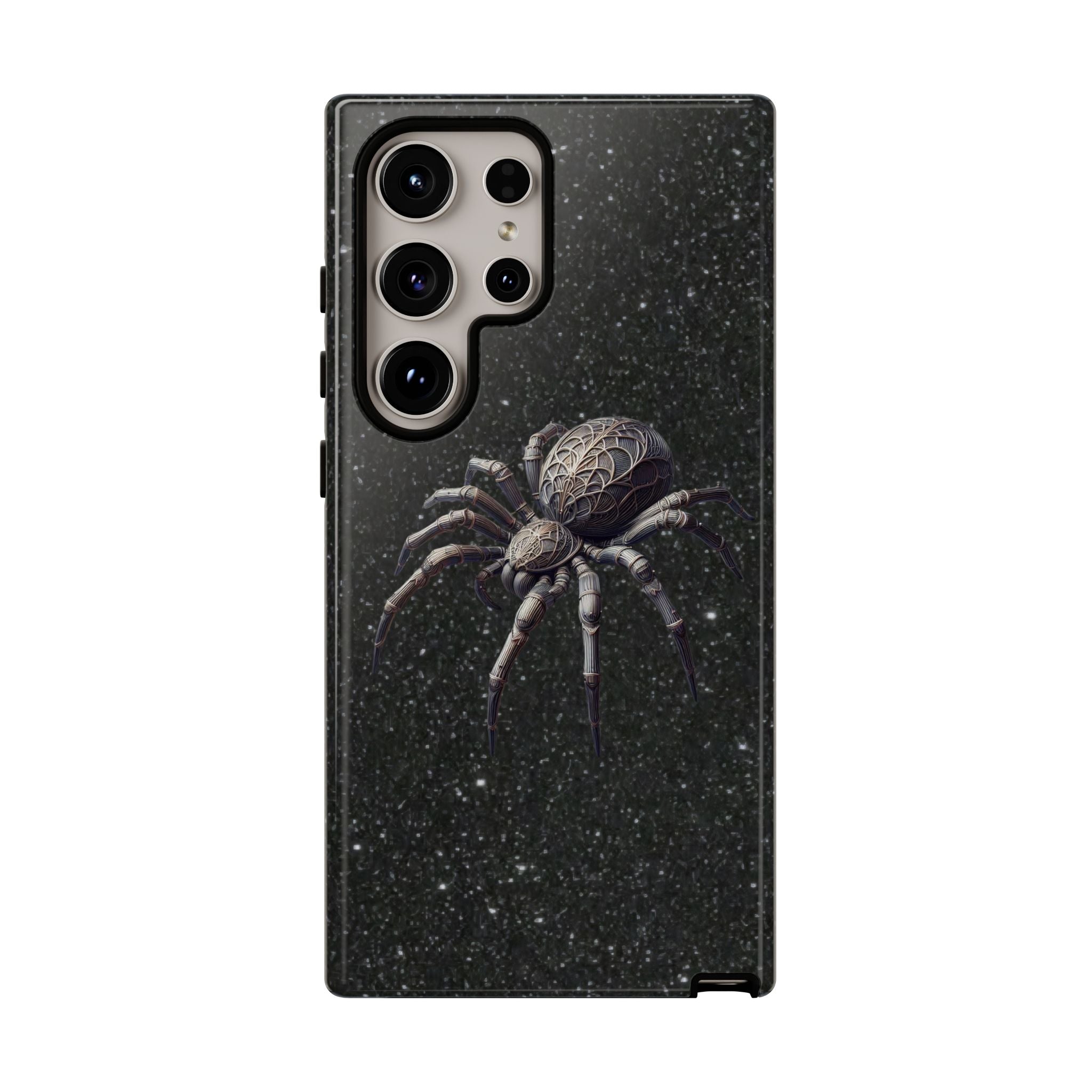 Spider Night Tough Phone Case — Dark Space Tarantula iPhone Cover Printify