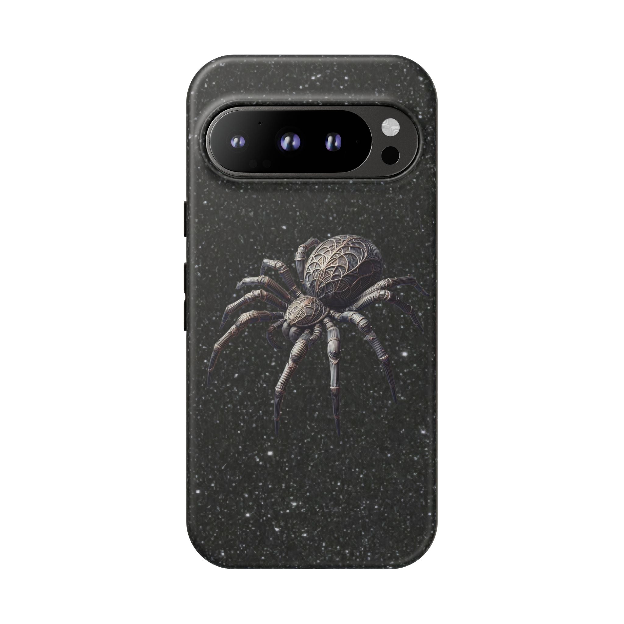 Spider Night Tough Phone Case — Dark Space Tarantula iPhone Cover Printify