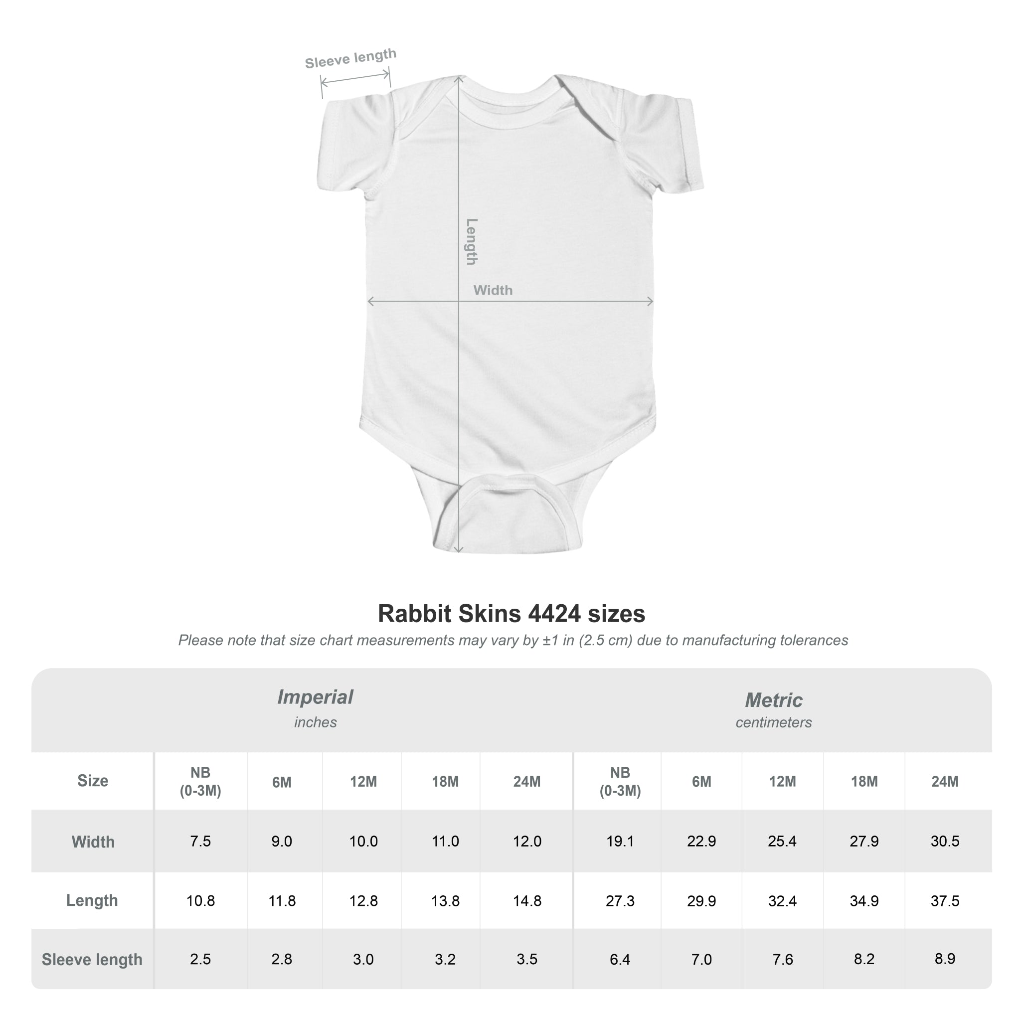 Infant Bodysuit — Cute Teddy Bear with Pink Hearts Baby Onesie (Valentine’s Day/Newborn Gift) Printify