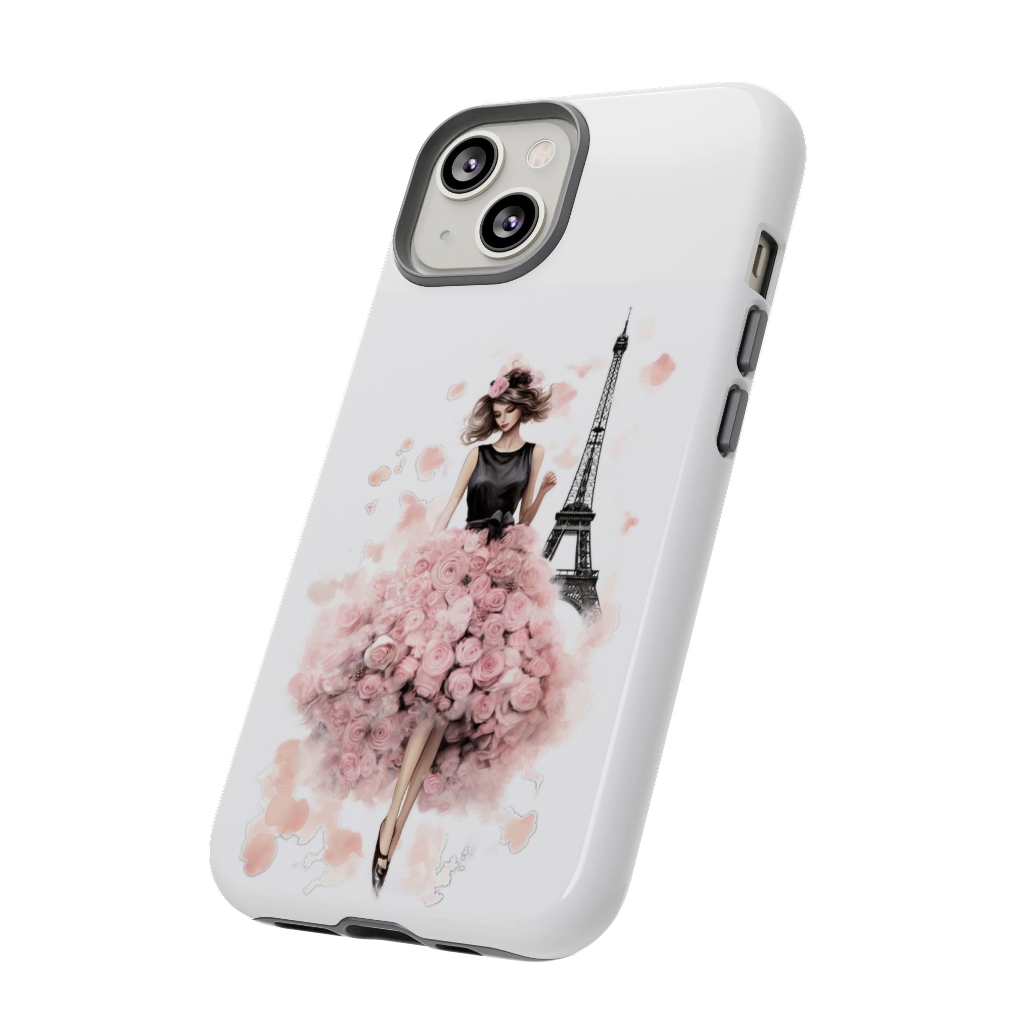 Paris Fashion Girl Phone Case | Tough Case Printify