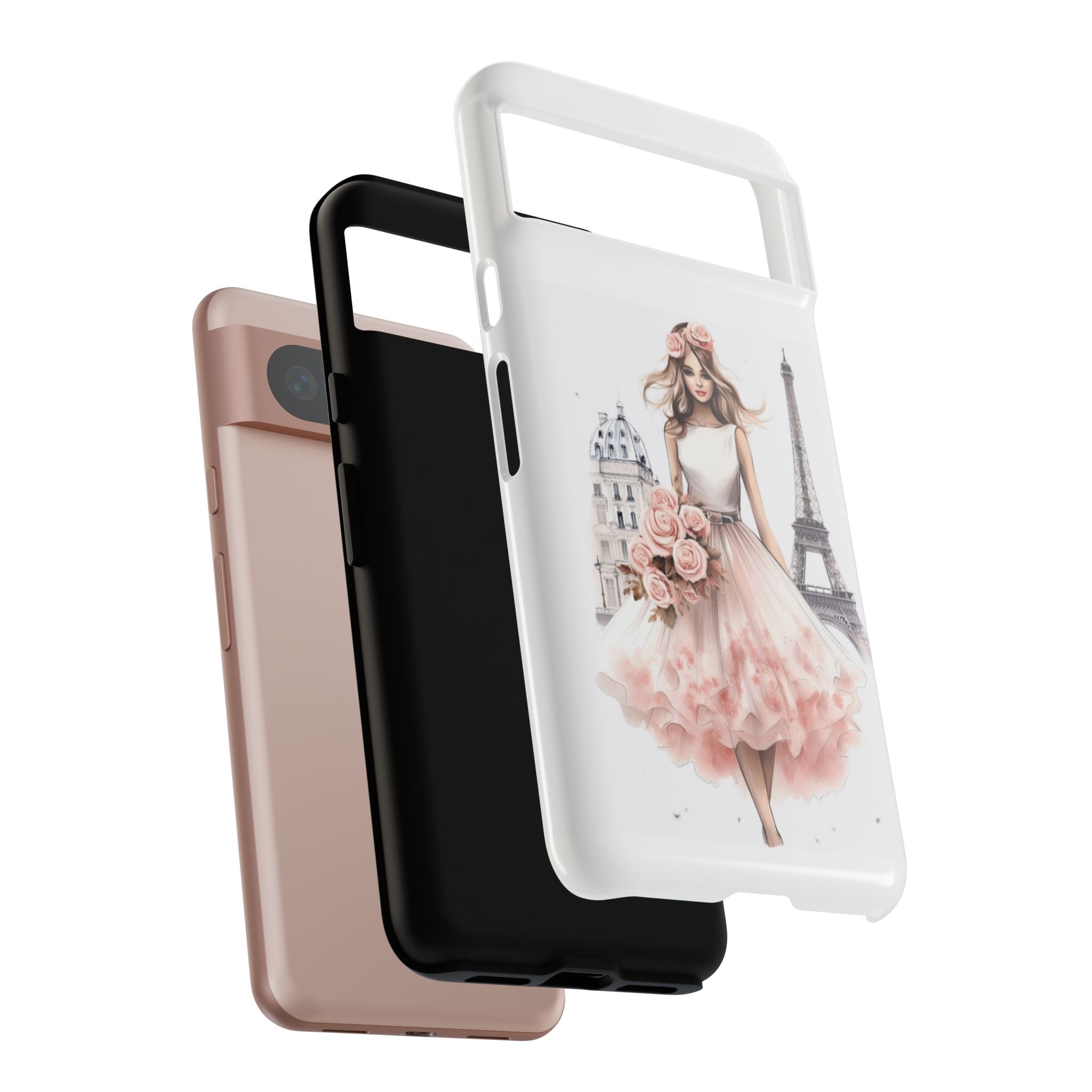 Parisian Ballerina Bouquet phone case | Tough Cases Printify