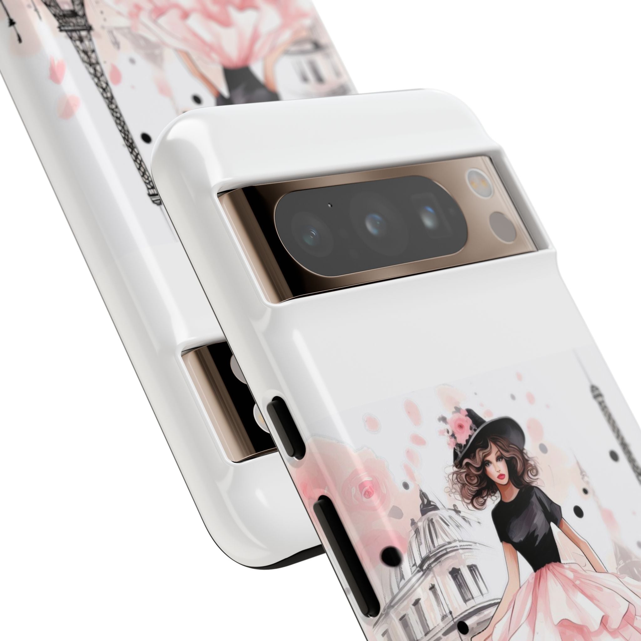 Paris Fashion Illustration Phone Case | Tough Case Printify