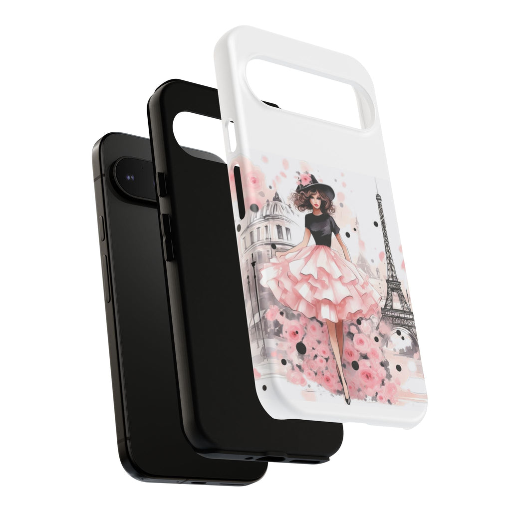 Paris Fashion Illustration Phone Case | Tough Case Printify