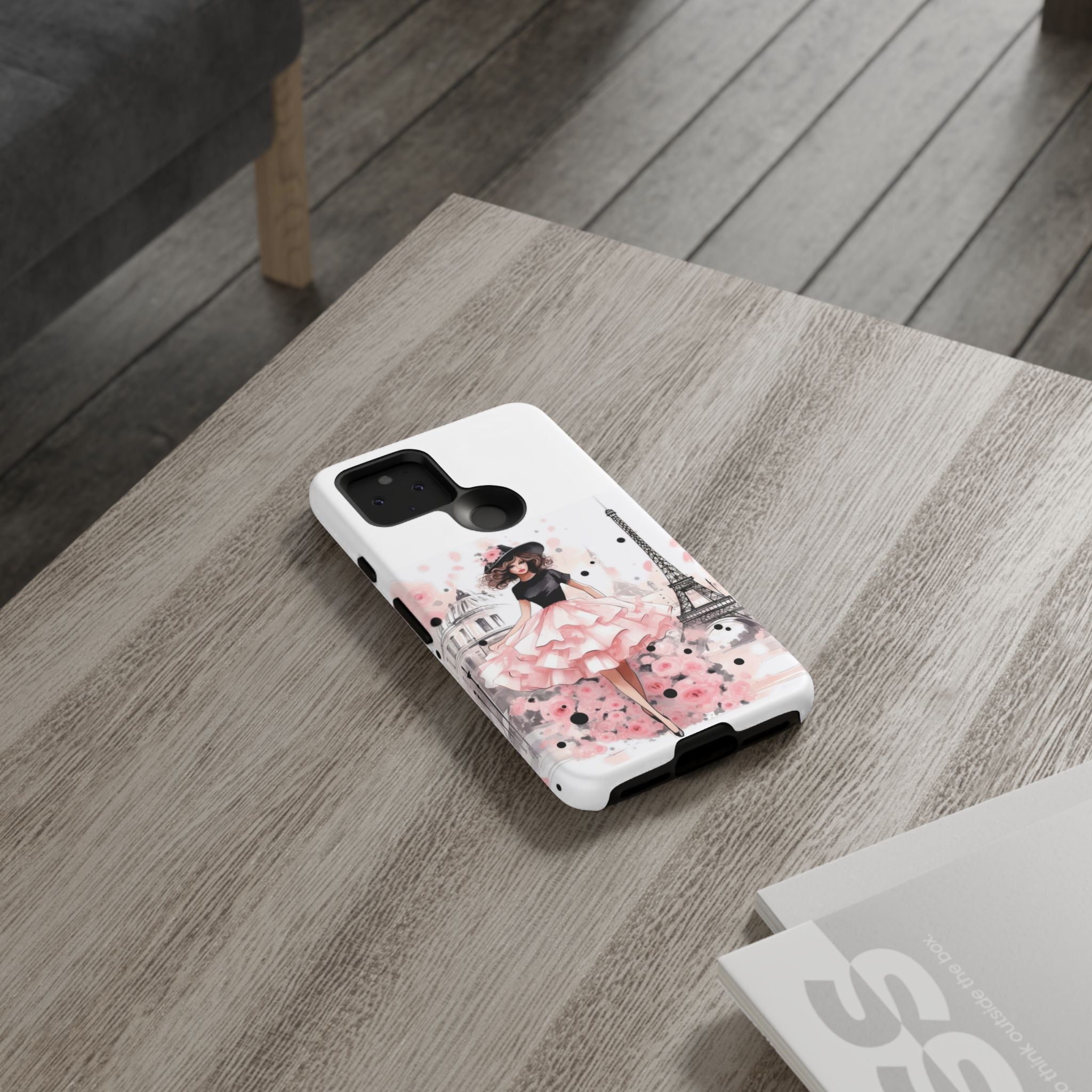 Paris Fashion Illustration Phone Case | Tough Case Printify