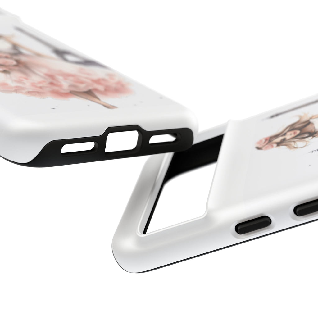 Parisian Ballerina Bouquet phone case | Tough Cases Printify