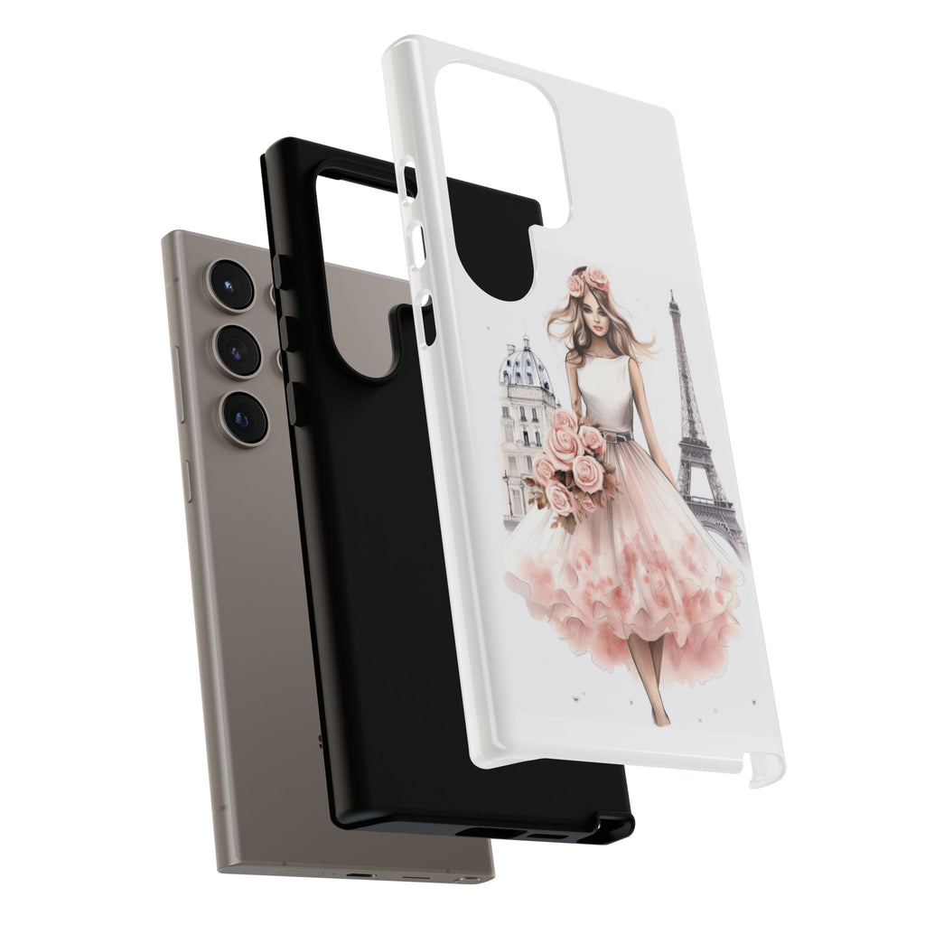 Parisian Ballerina Bouquet phone case | Tough Cases Printify