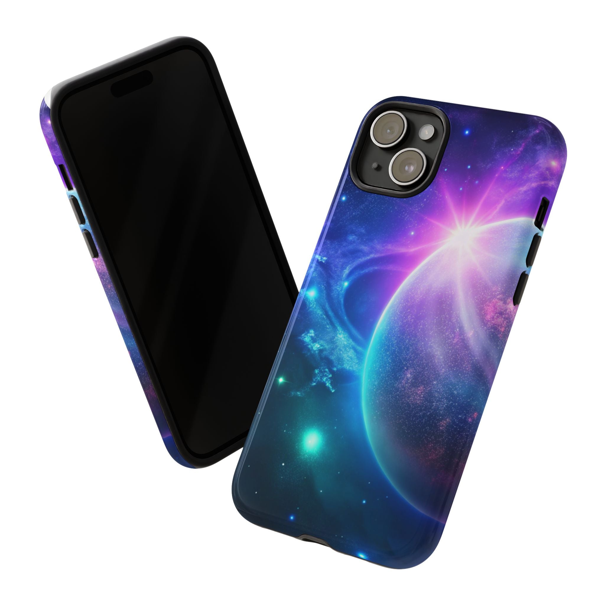 Galaxy Nebula Space Phone Case | Planet Sparkle Tough Case Printify