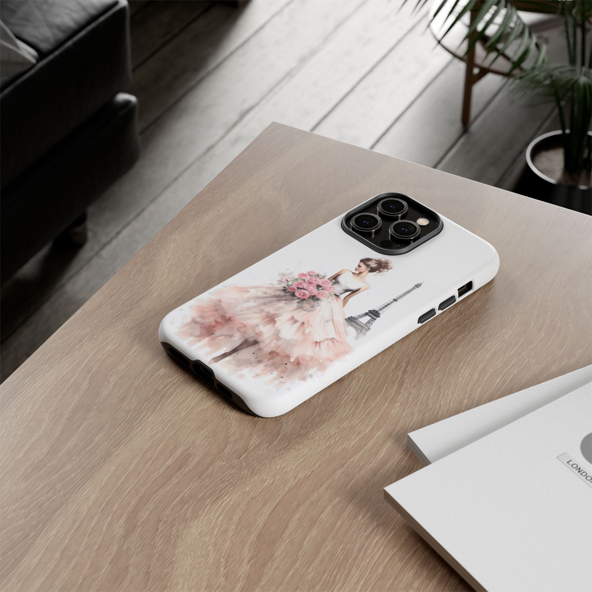 Parisian Ballerina Bouquet phone case | Tough Case Printify