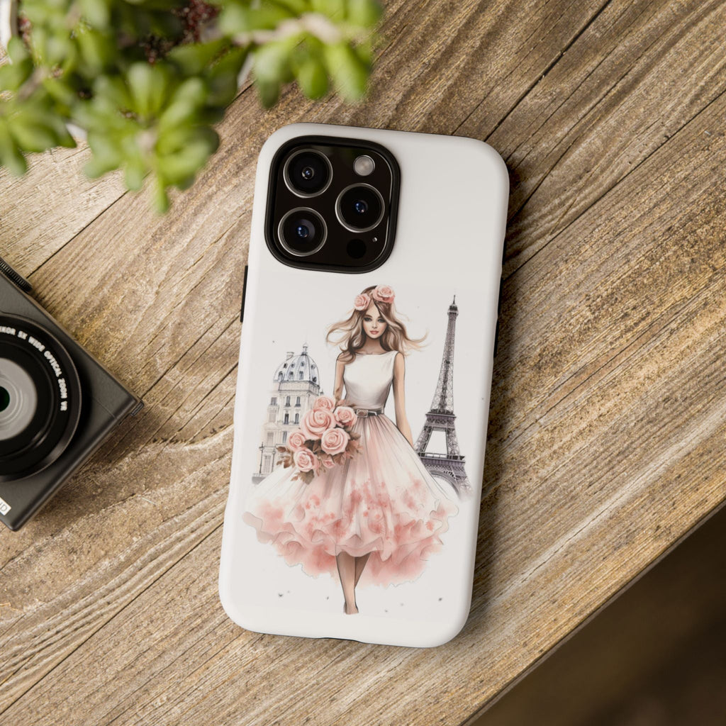 Parisian Ballerina Bouquet phone case | Tough Cases Printify