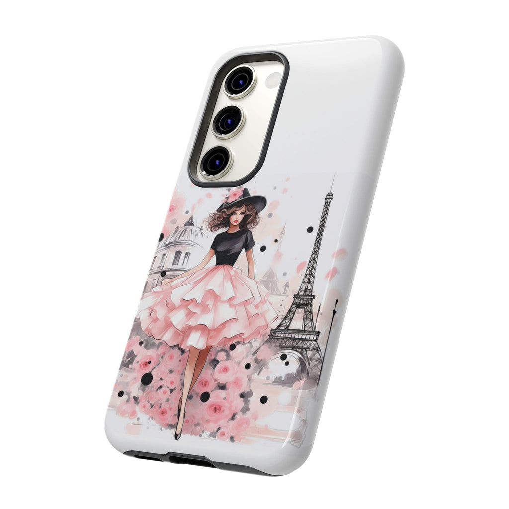 Paris Fashion Illustration Phone Case | Tough Case Printify