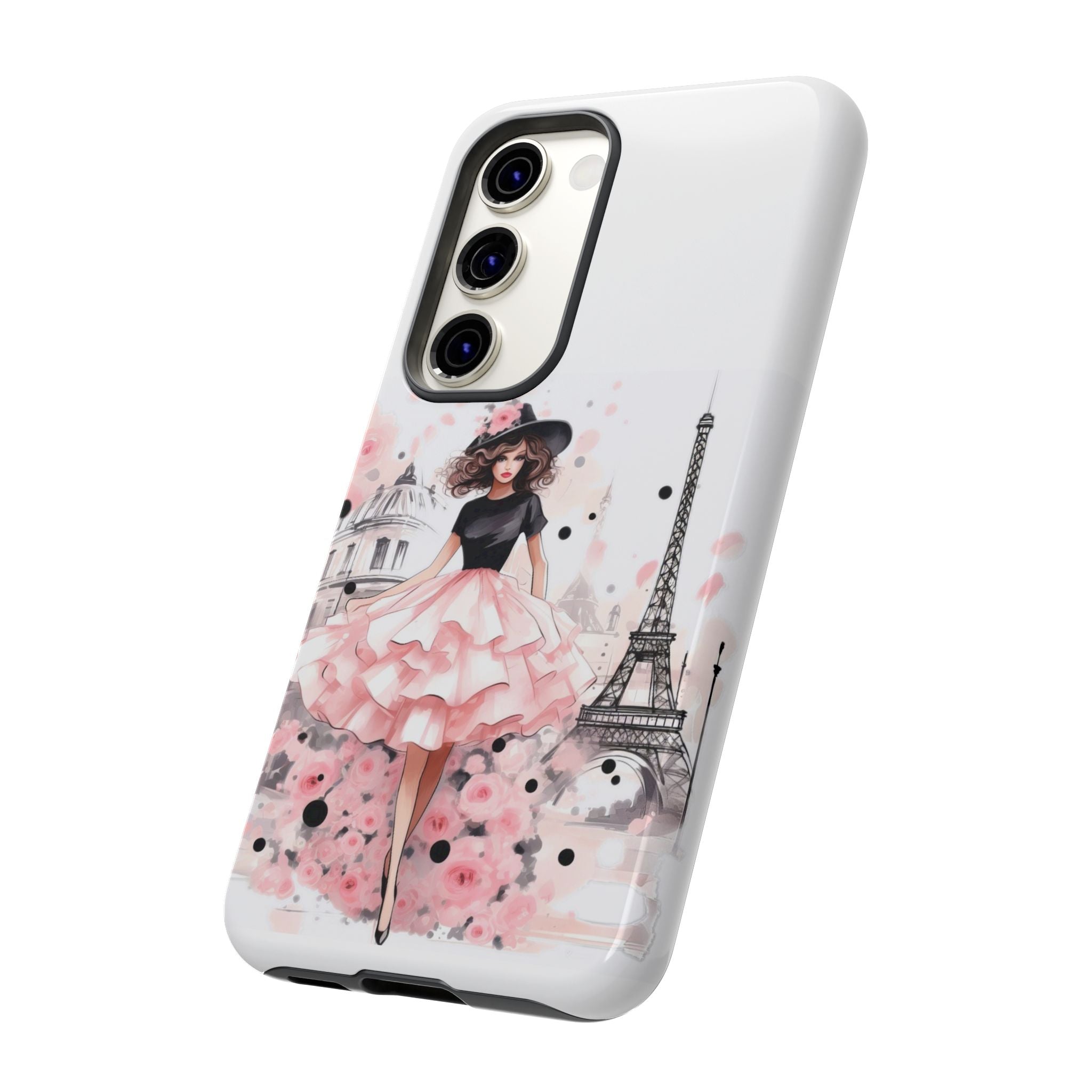 Paris Fashion Illustration Phone Case | Tough Case Printify