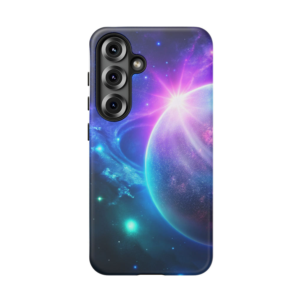 Galaxy Nebula Space Phone Case | Planet Sparkle Tough Case Printify