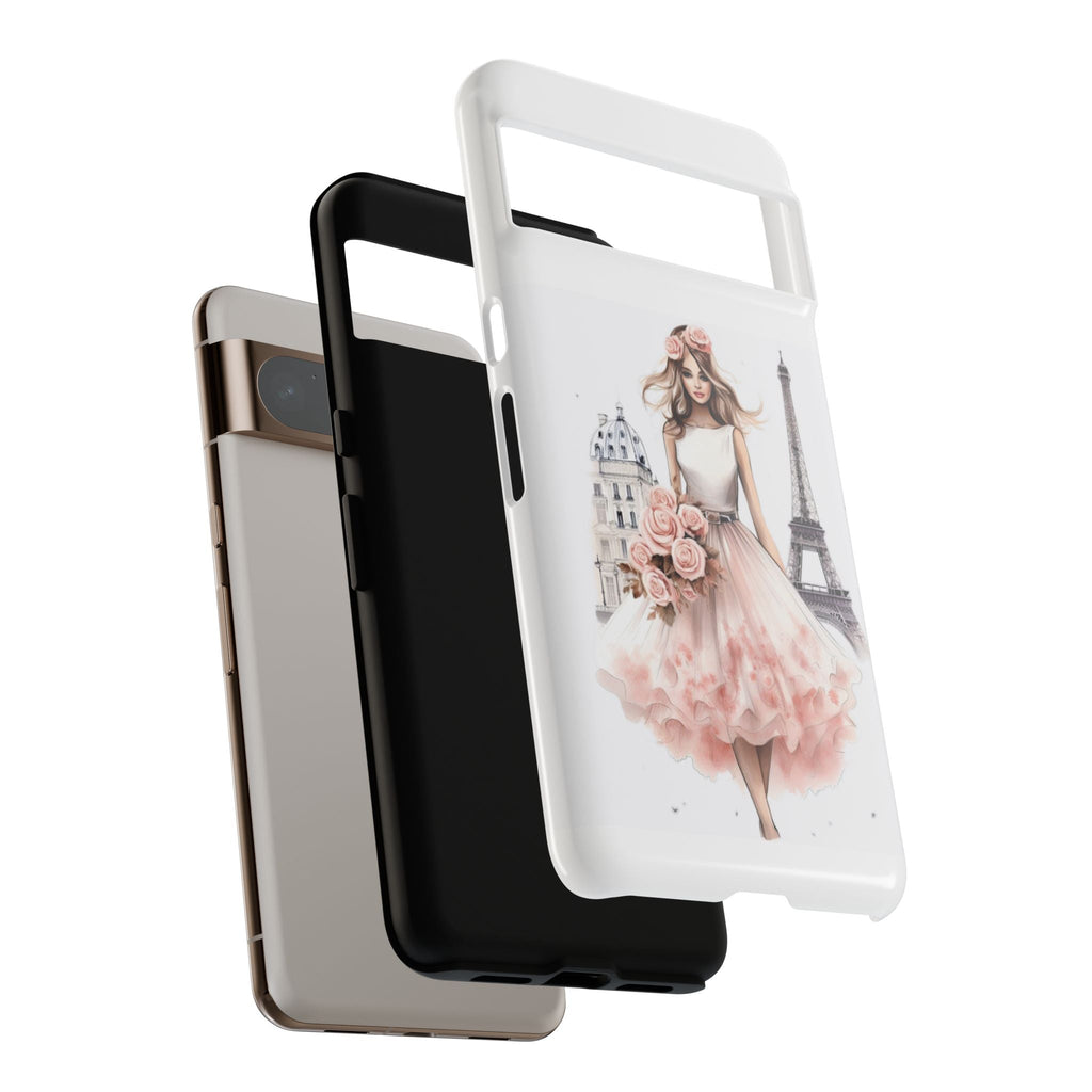 Parisian Ballerina Bouquet phone case | Tough Cases Printify