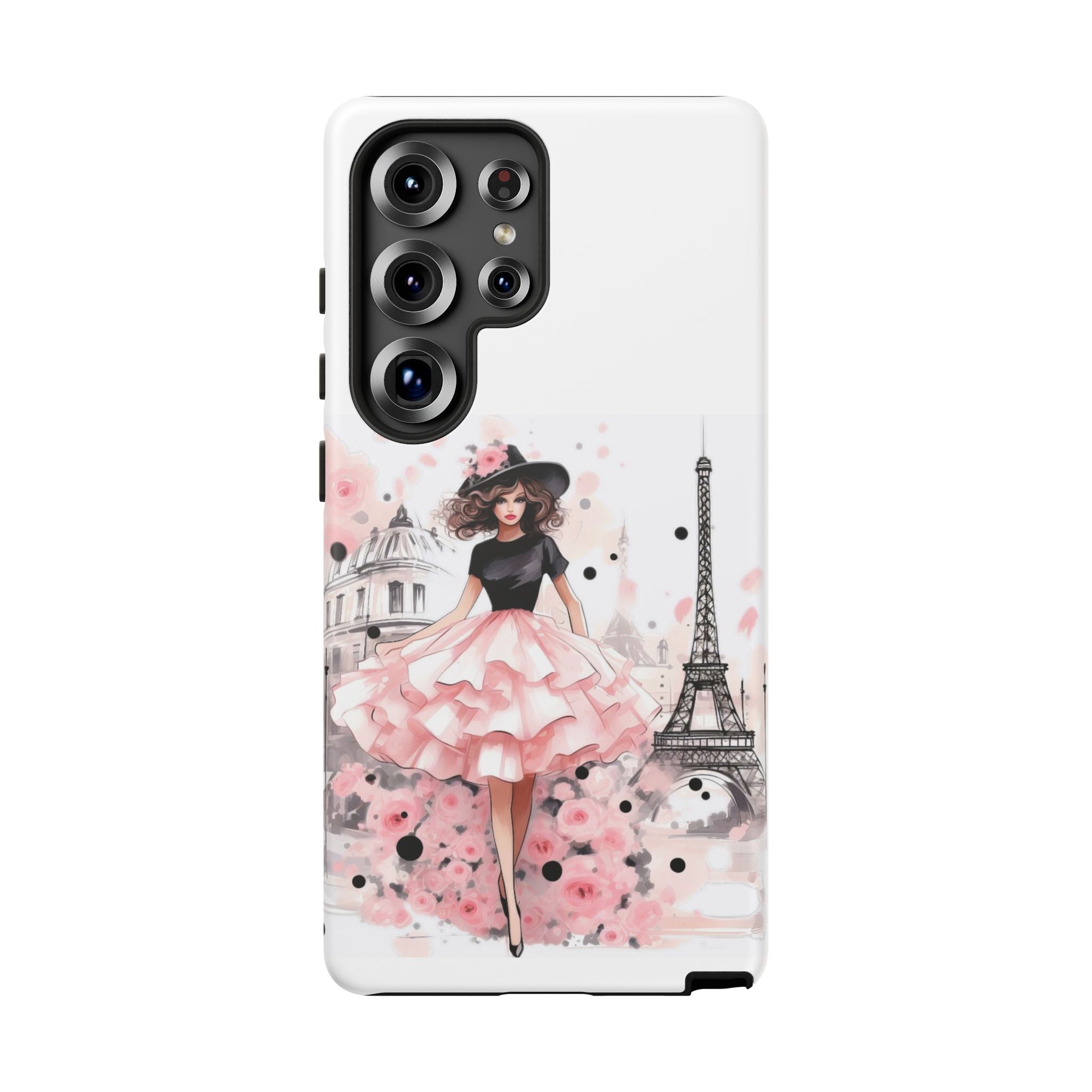 Paris Fashion Illustration Phone Case | Tough Case Printify