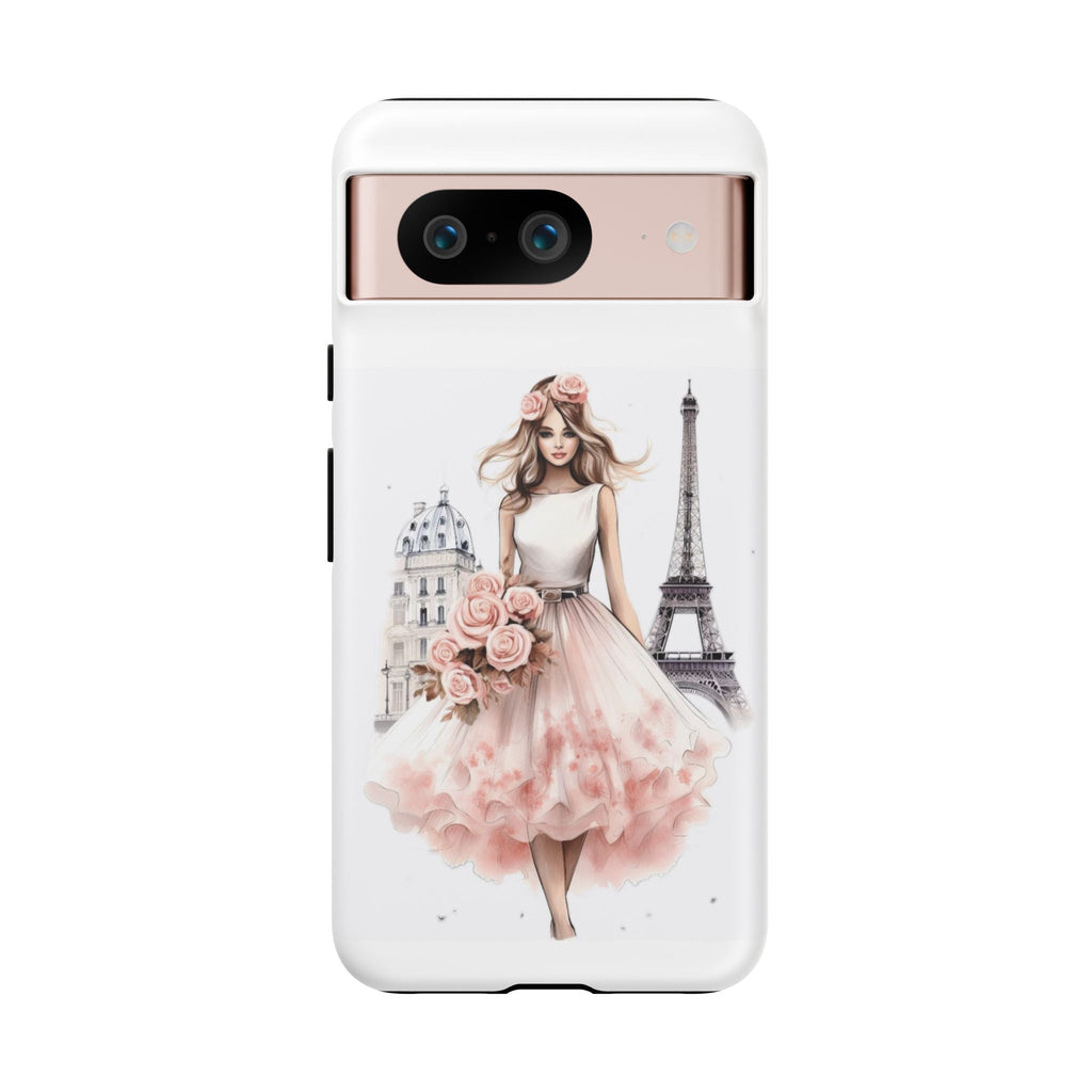 Parisian Ballerina Bouquet phone case | Tough Cases Printify