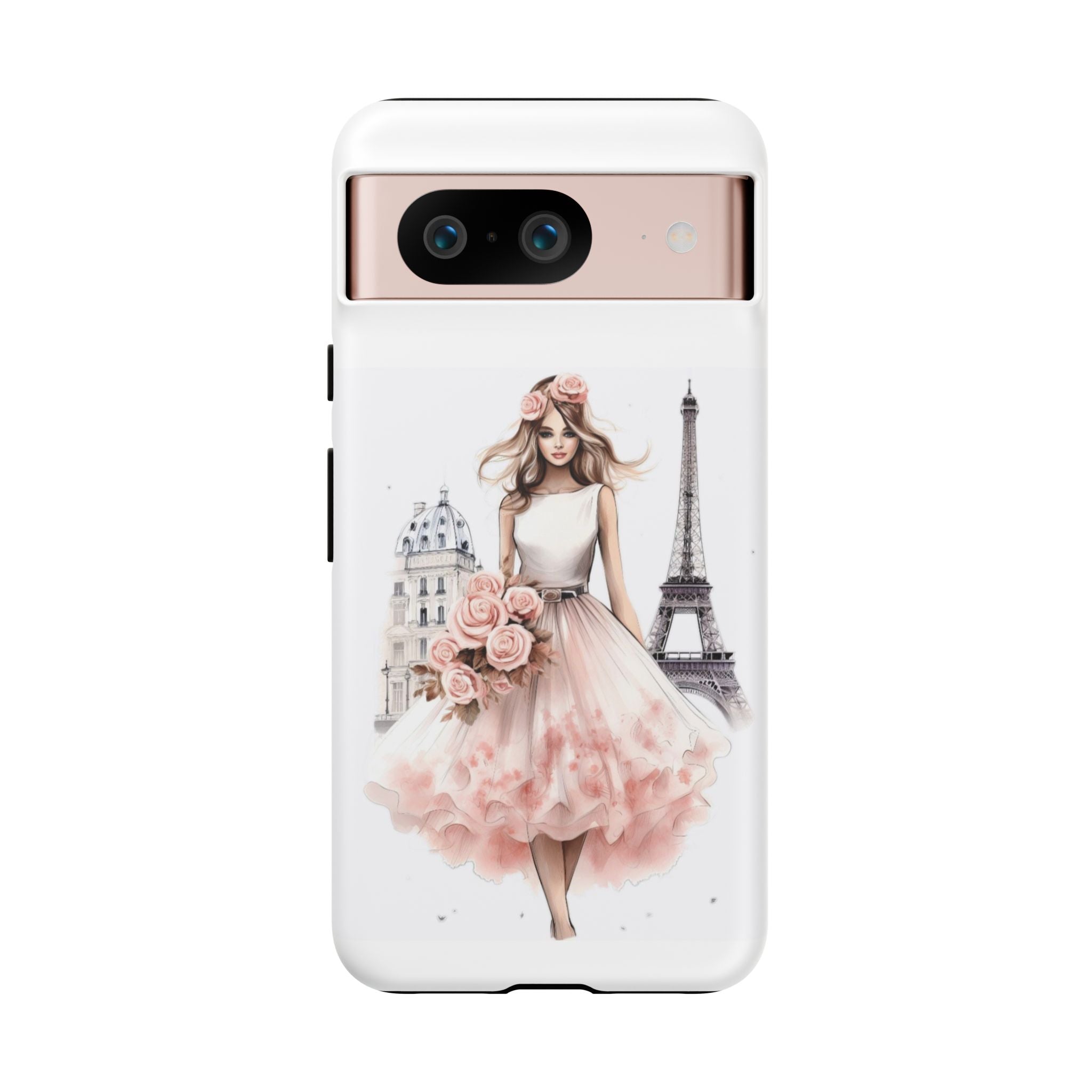 Parisian Ballerina Bouquet phone case | Tough Cases Printify
