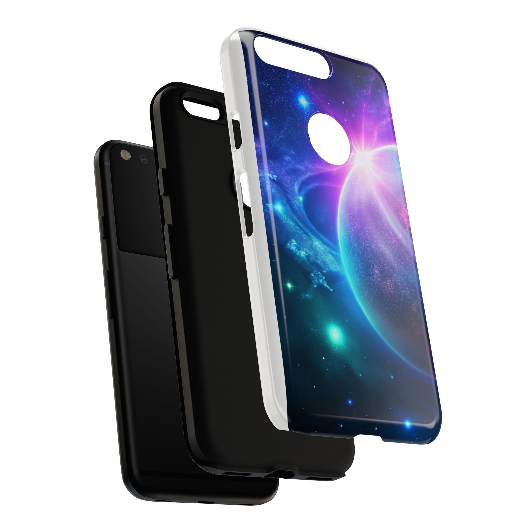 Galaxy Nebula Space Phone Case | Planet Sparkle Tough Case Printify