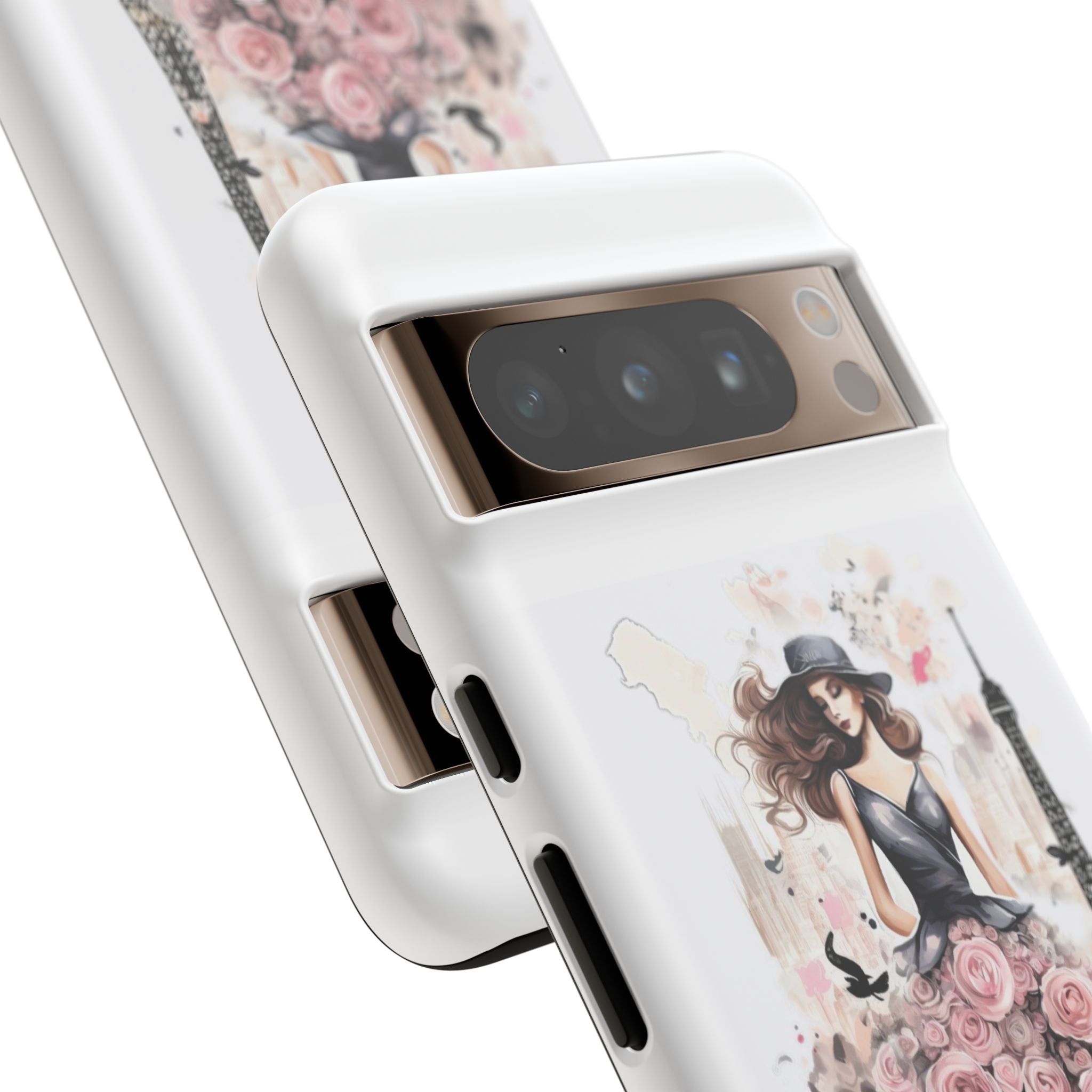 Parisian Rose Dress phone case | iPhone & Samsung slim protective case Printify