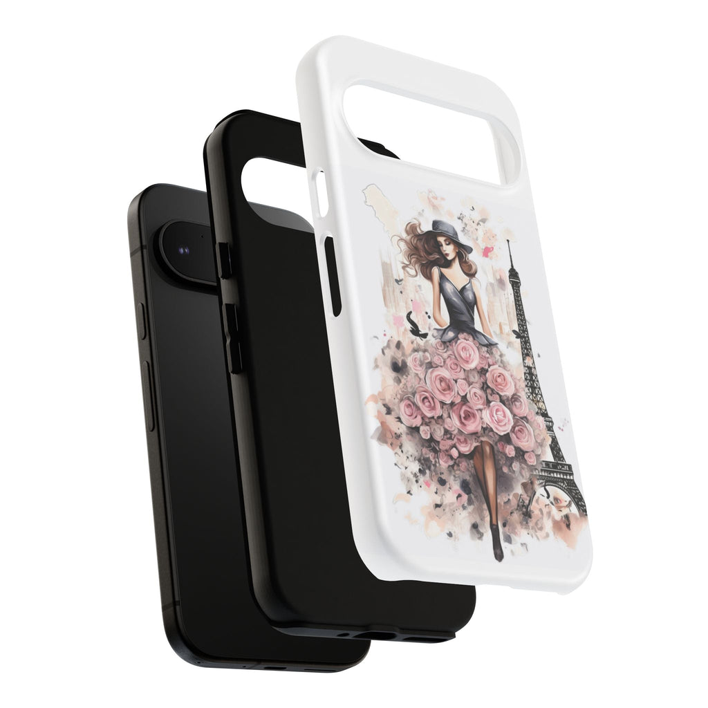 Parisian Rose Dress phone case | iPhone & Samsung slim protective case Printify