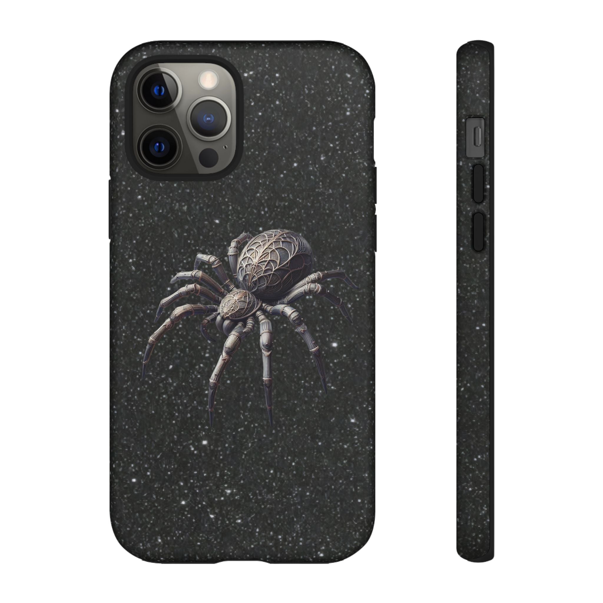 Spider Night Tough Phone Case — Dark Space Tarantula iPhone Cover Printify