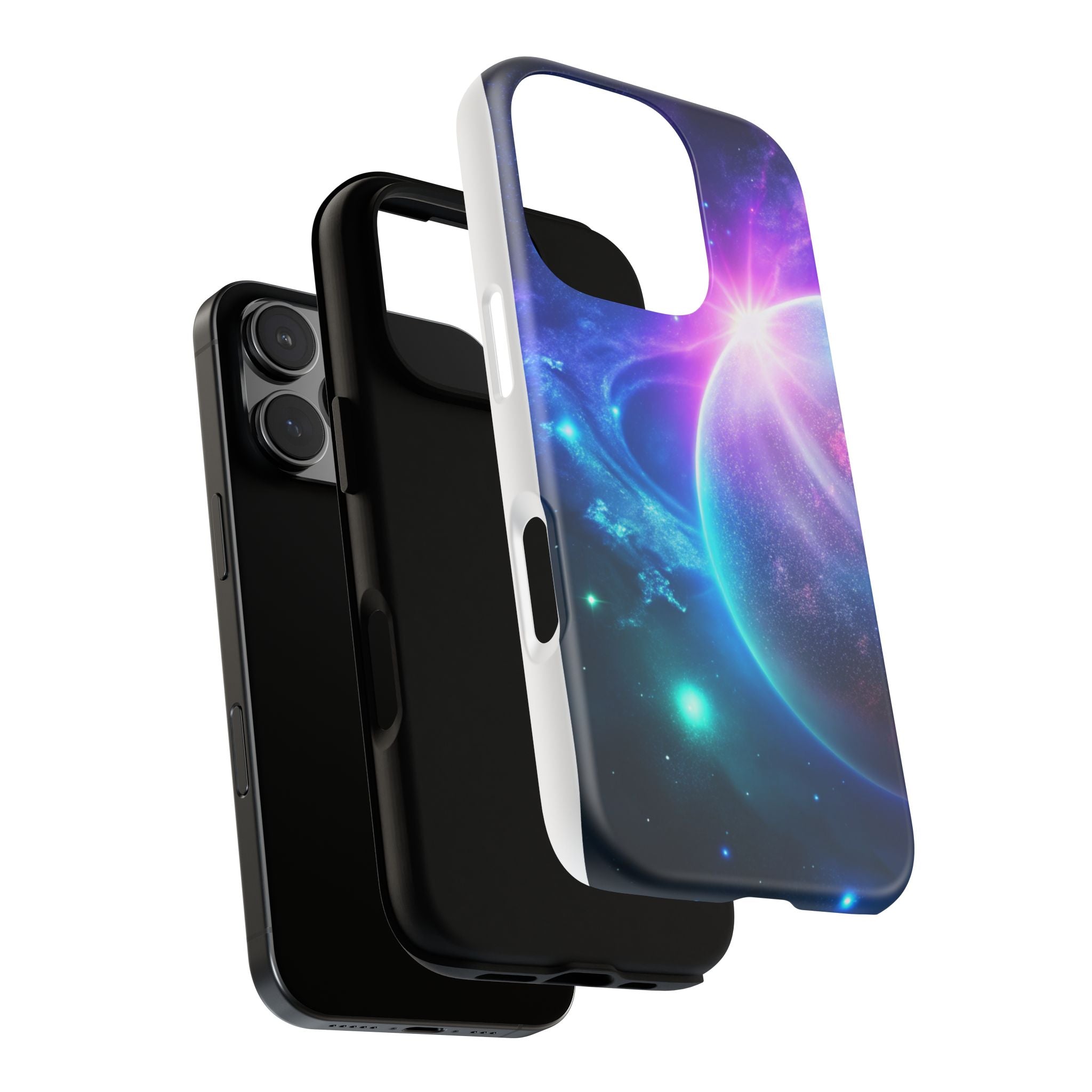 Galaxy Nebula Space Phone Case | Planet Sparkle Tough Case Printify