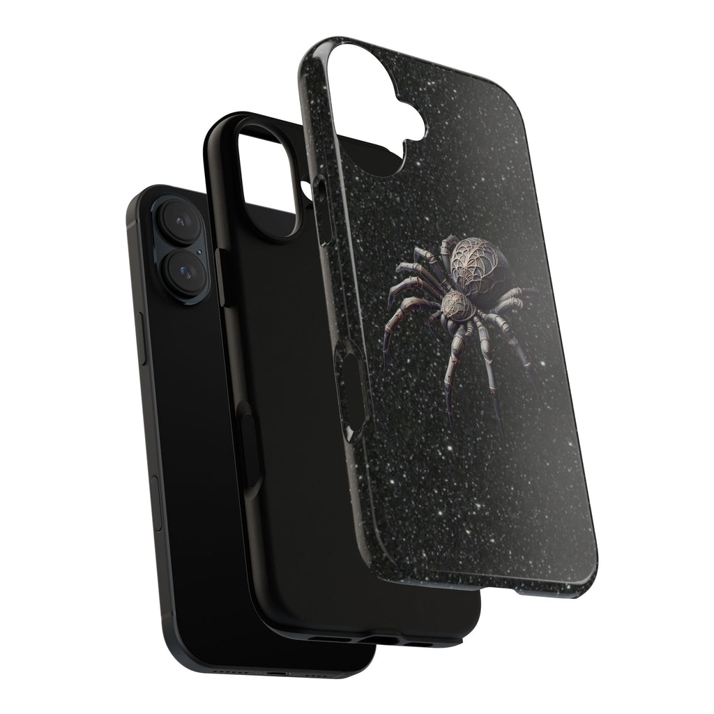 Spider Night Tough Phone Case — Dark Space Tarantula iPhone Cover Printify