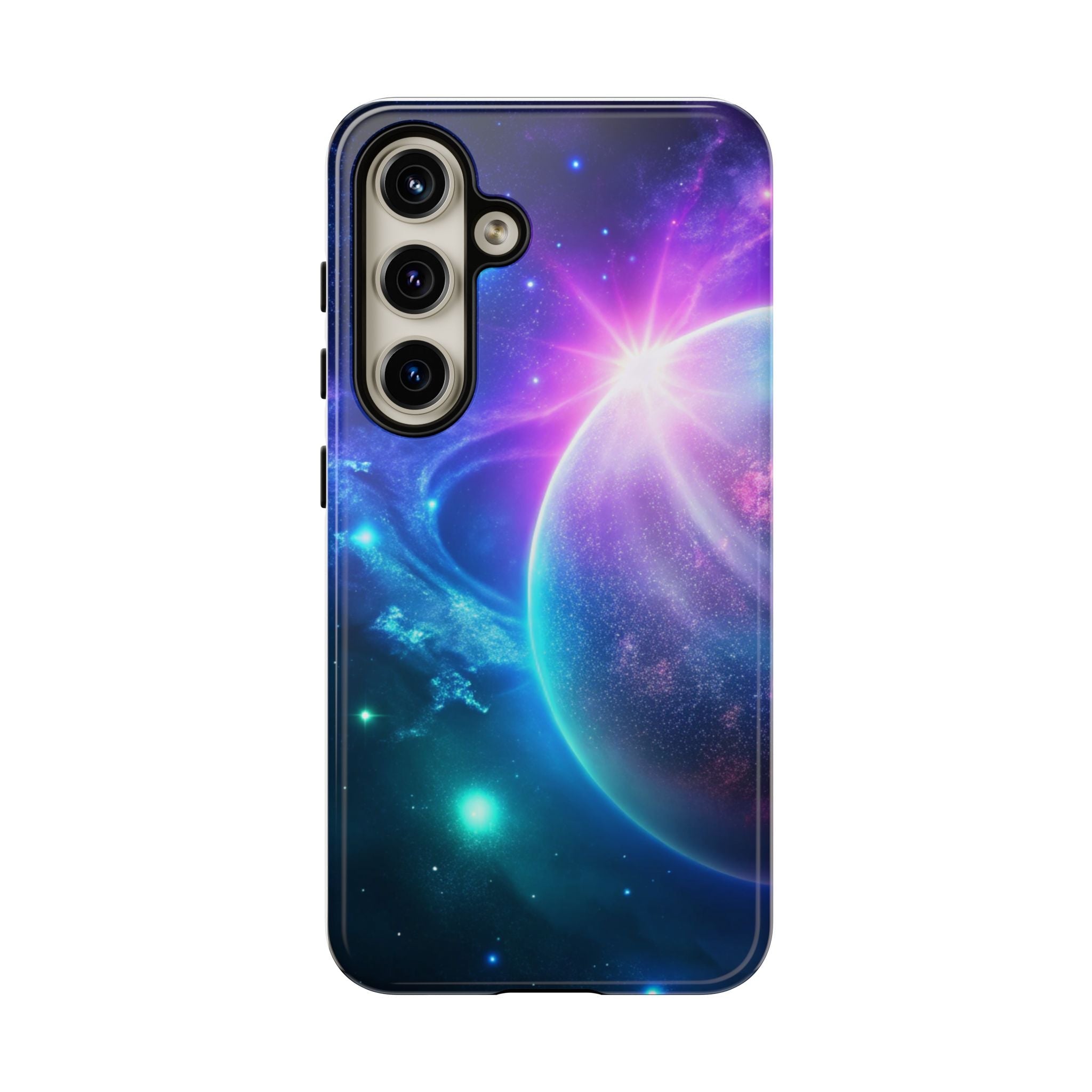 Galaxy Nebula Space Phone Case | Planet Sparkle Tough Case Printify