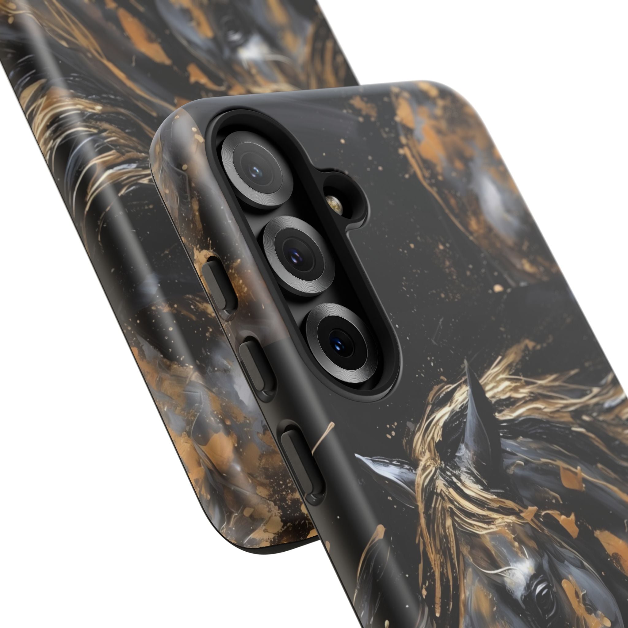 Golden Paint Horse Phone Case | Tough Case Printify