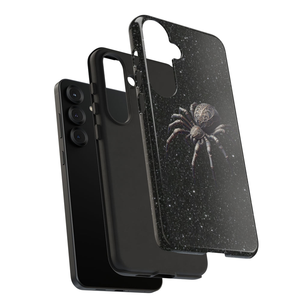 Spider Night Tough Phone Case — Dark Space Tarantula iPhone Cover Printify