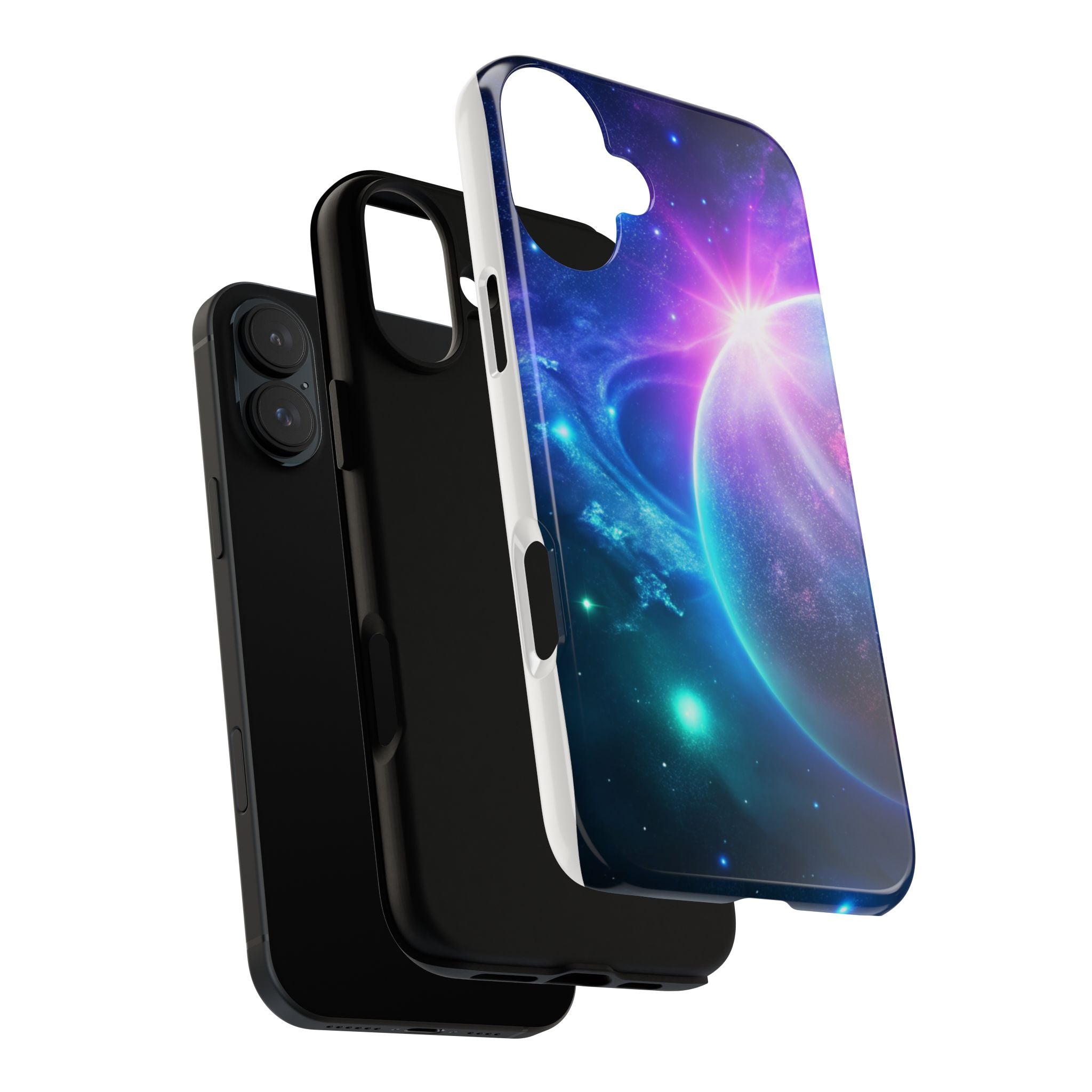 Galaxy Nebula Space Phone Case | Planet Sparkle Tough Case Printify