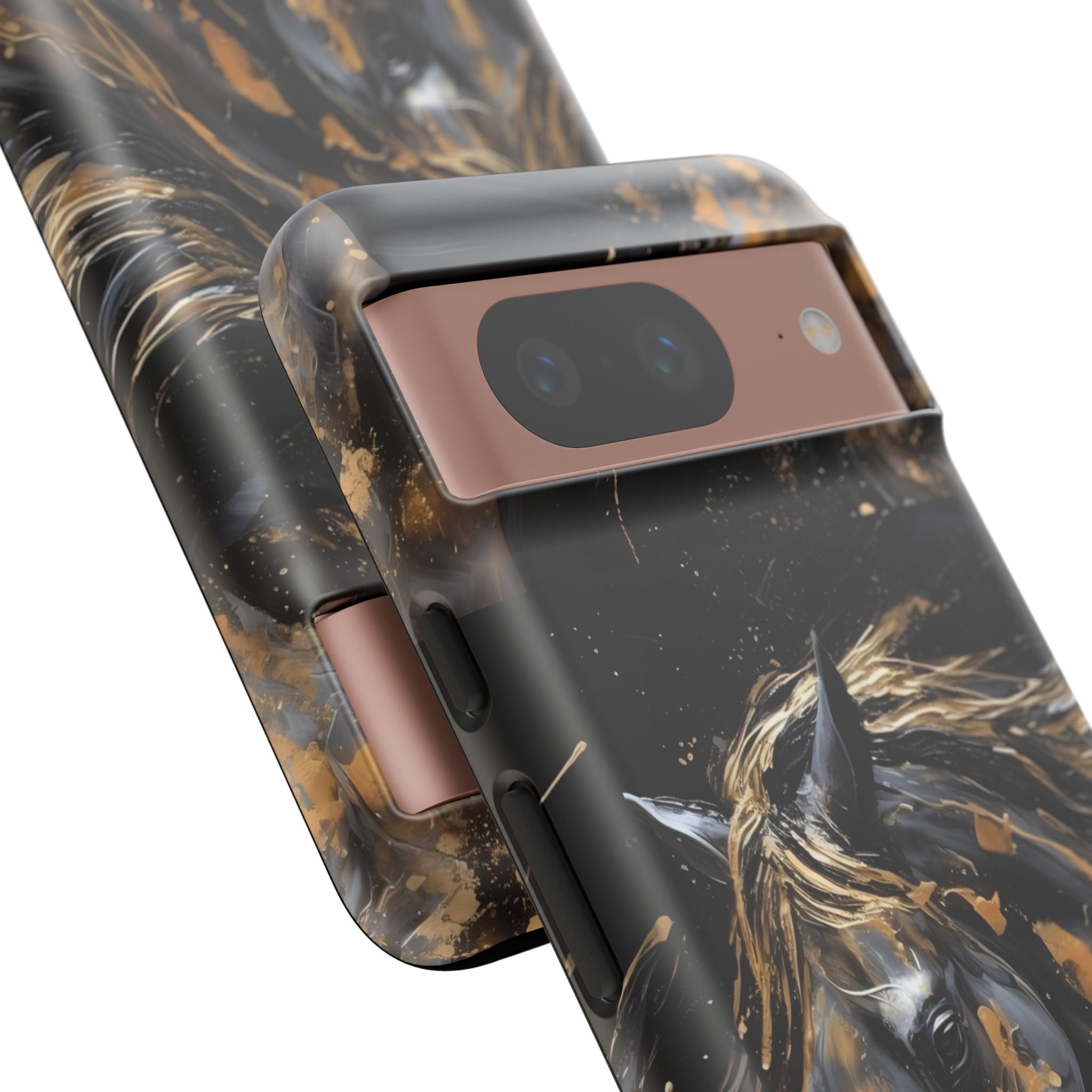 Golden Paint Horse Phone Case | Tough Case Printify