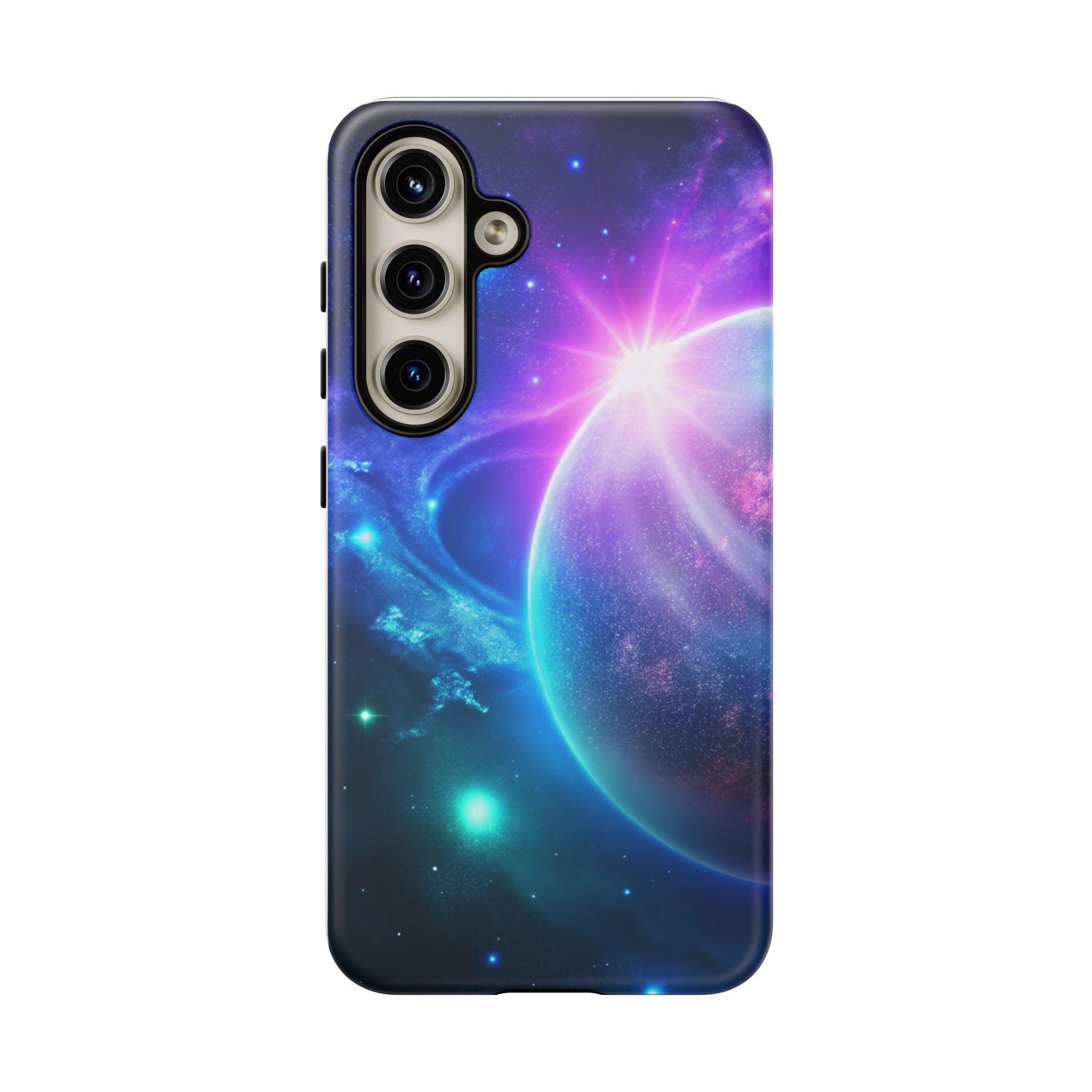 Galaxy Nebula Space Phone Case | Planet Sparkle Tough Case Printify