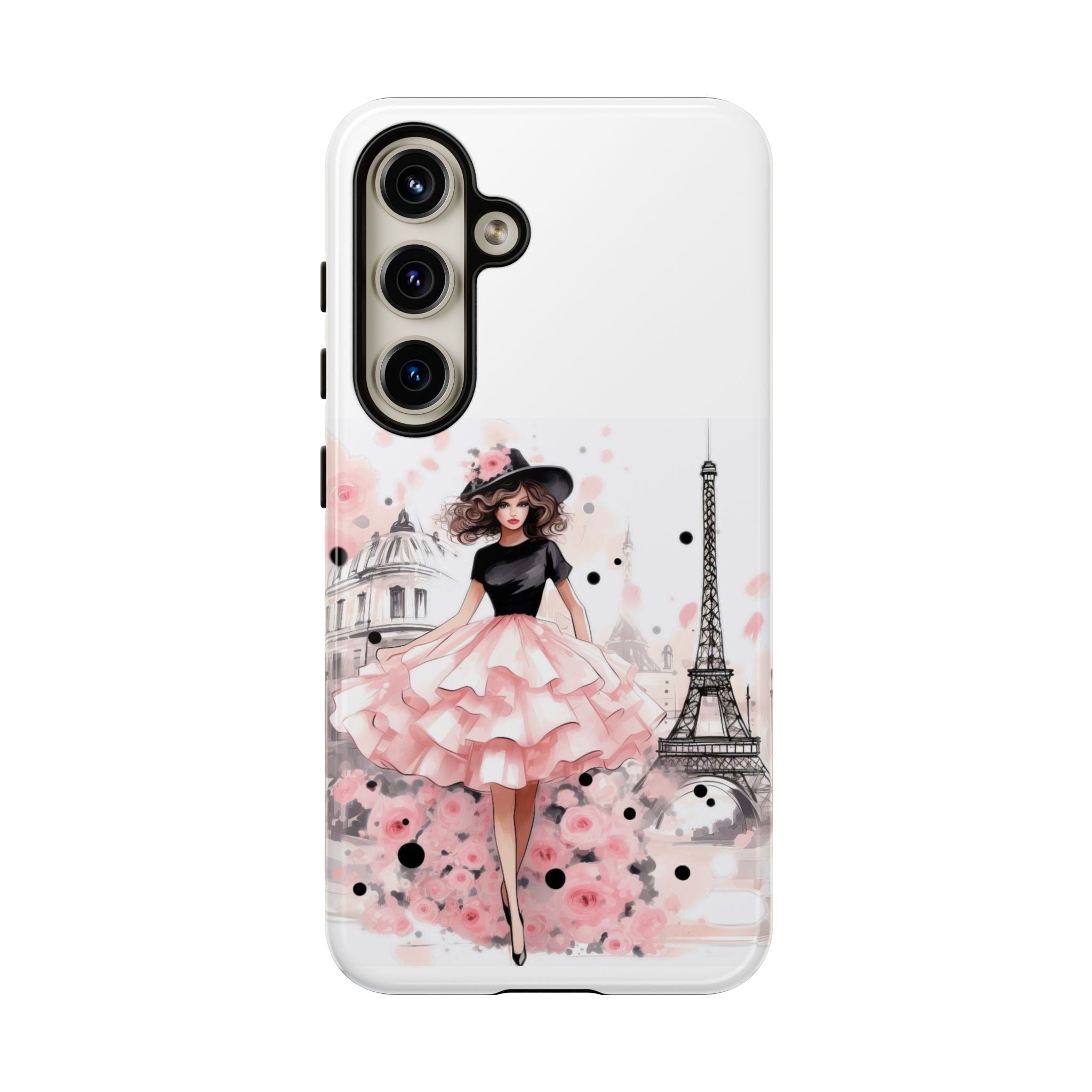 Paris Fashion Illustration Phone Case | Tough Case Printify