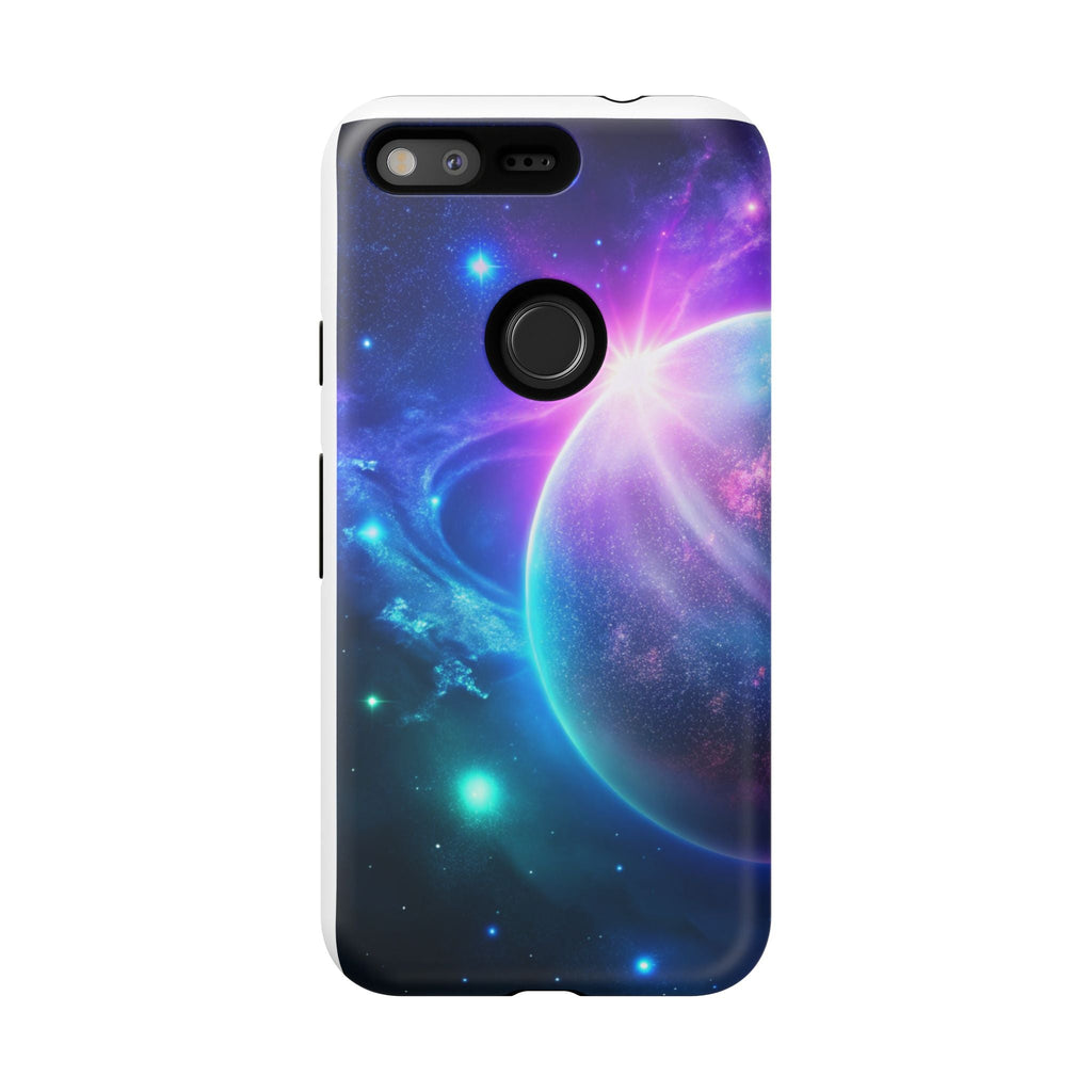 Galaxy Nebula Space Phone Case | Planet Sparkle Tough Case Printify