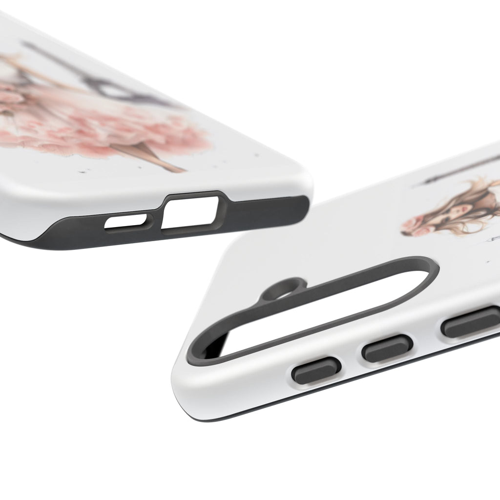 Parisian Ballerina Bouquet phone case | Tough Cases Printify