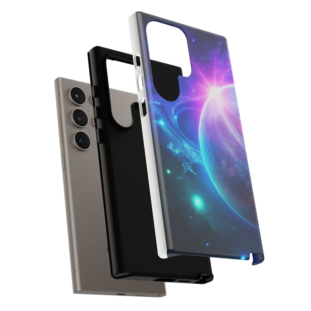 Galaxy Nebula Space Phone Case | Planet Sparkle Tough Case Printify