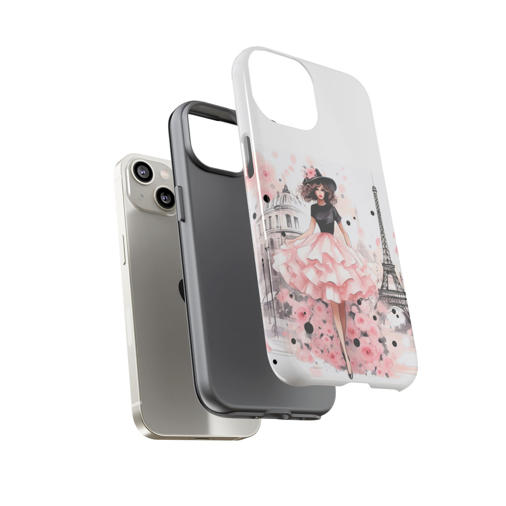 Paris Fashion Illustration Phone Case | Tough Case Printify