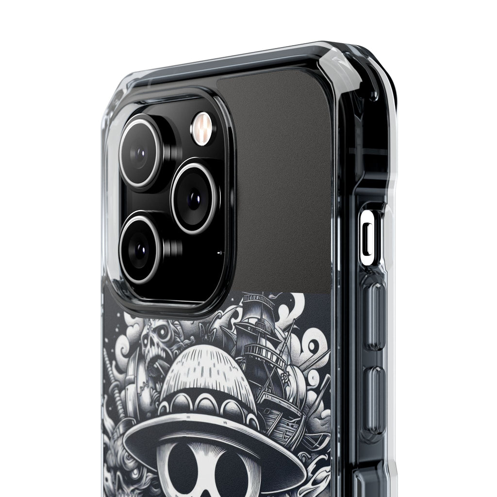 One Piece Case | Magnetic Clear Impact Case Printify
