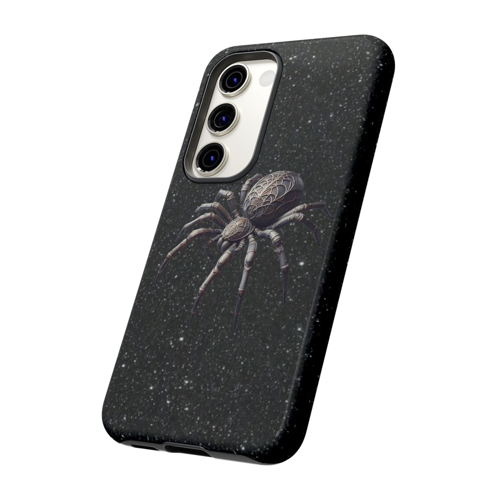 Spider Night Tough Phone Case — Dark Space Tarantula iPhone Cover Printify