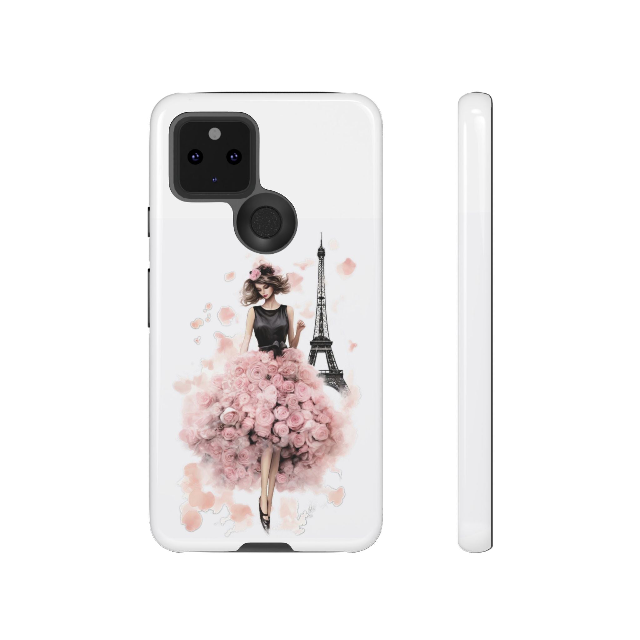 Paris Fashion Girl Phone Case | Tough Case Printify
