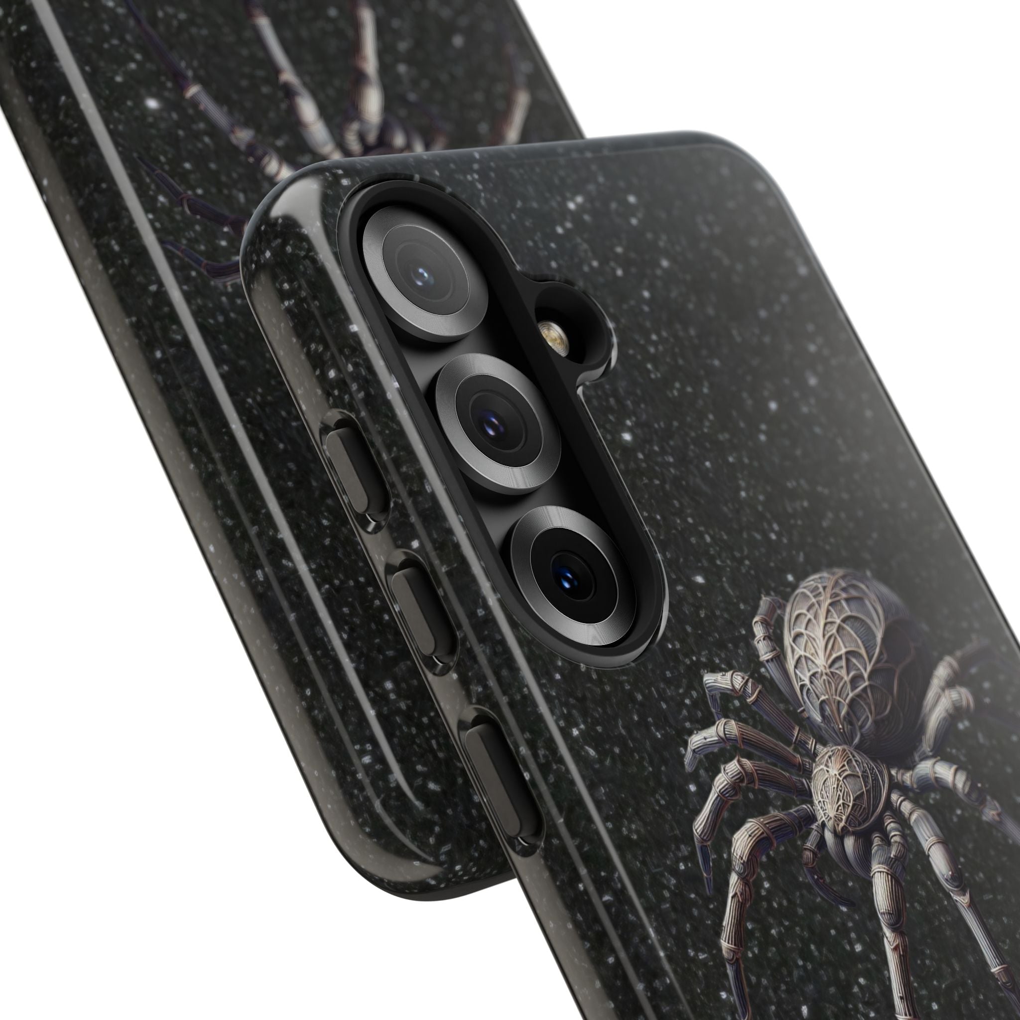 Spider Night Tough Phone Case — Dark Space Tarantula iPhone Cover Printify
