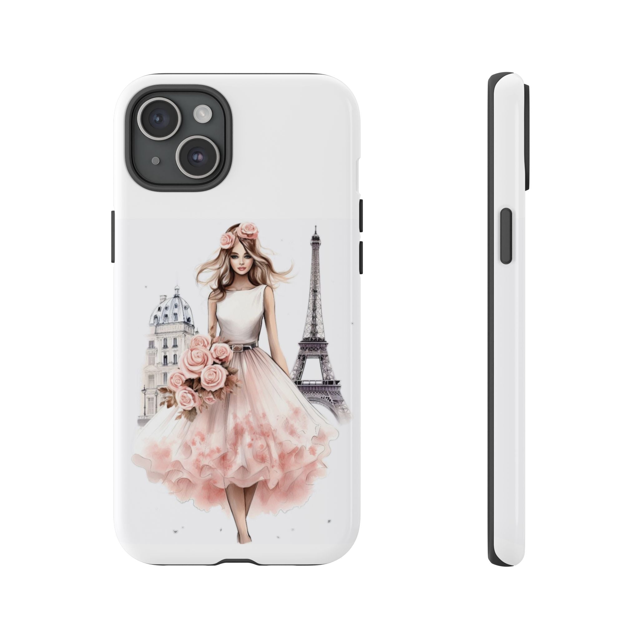Parisian Ballerina Bouquet phone case | Tough Cases Printify