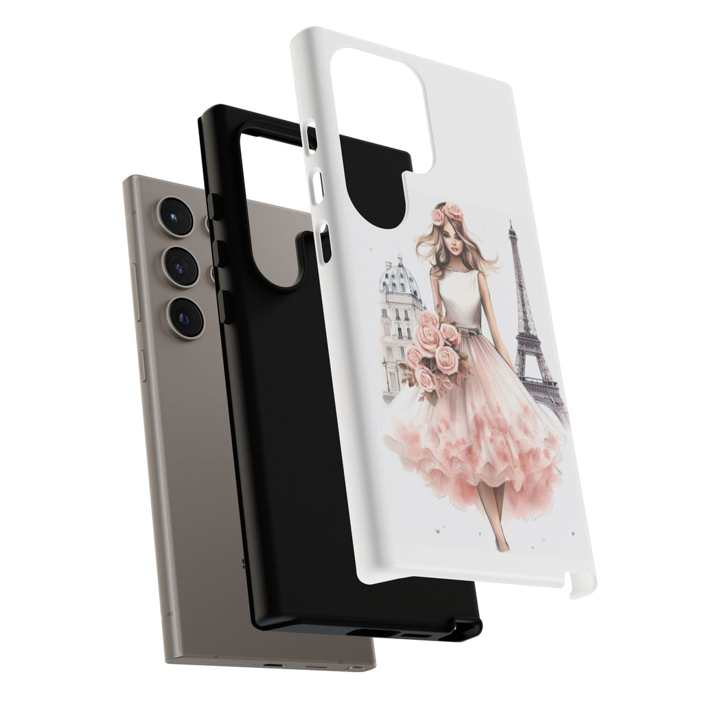 Parisian Ballerina Bouquet phone case | Tough Cases Printify