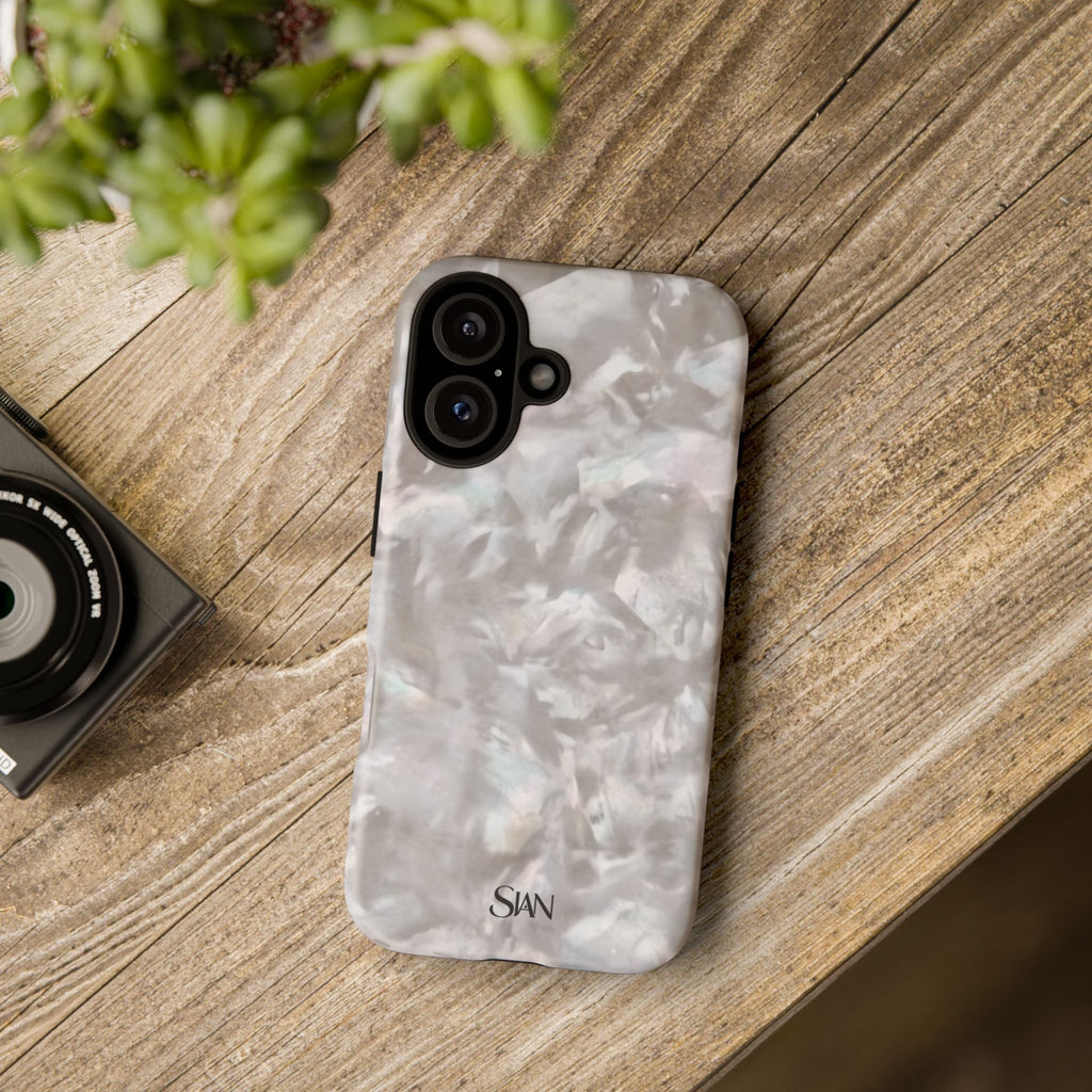 Pearl Marble Phone Case | Tough Protective Phone Case Printify
